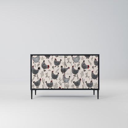 HAPPY HENS 2-Door Sideboard