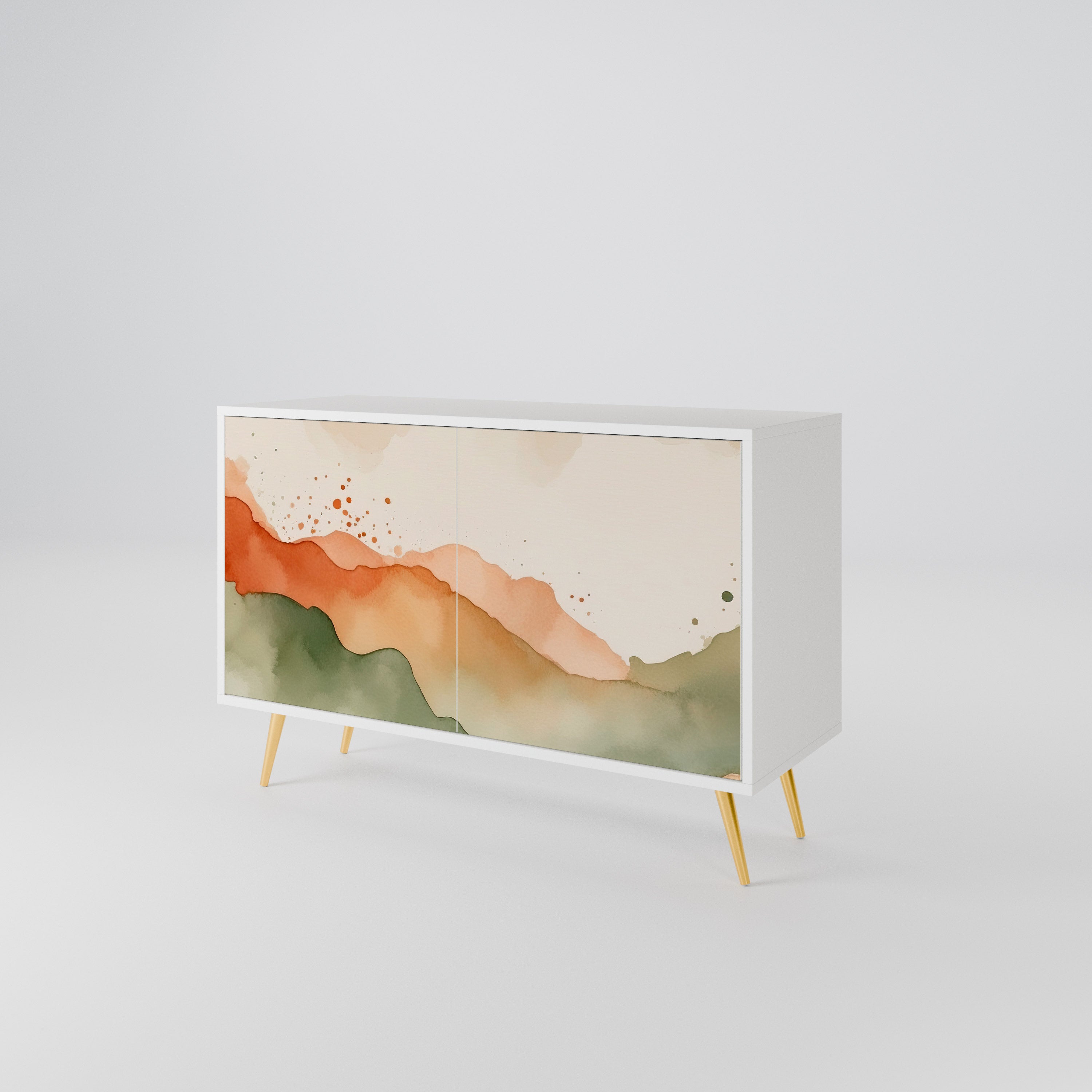 WATERCOLOUR PEAKS 2-Door Sideboard