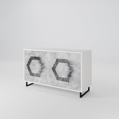 HEXAGONAL FIGURES 2-Door Sideboard