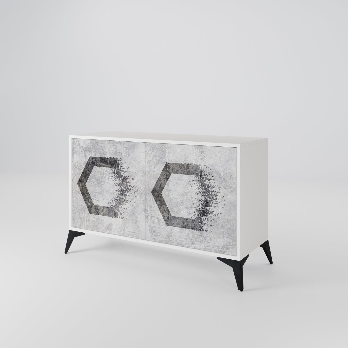 HEXAGONAL FIGURES 2-Door Sideboard