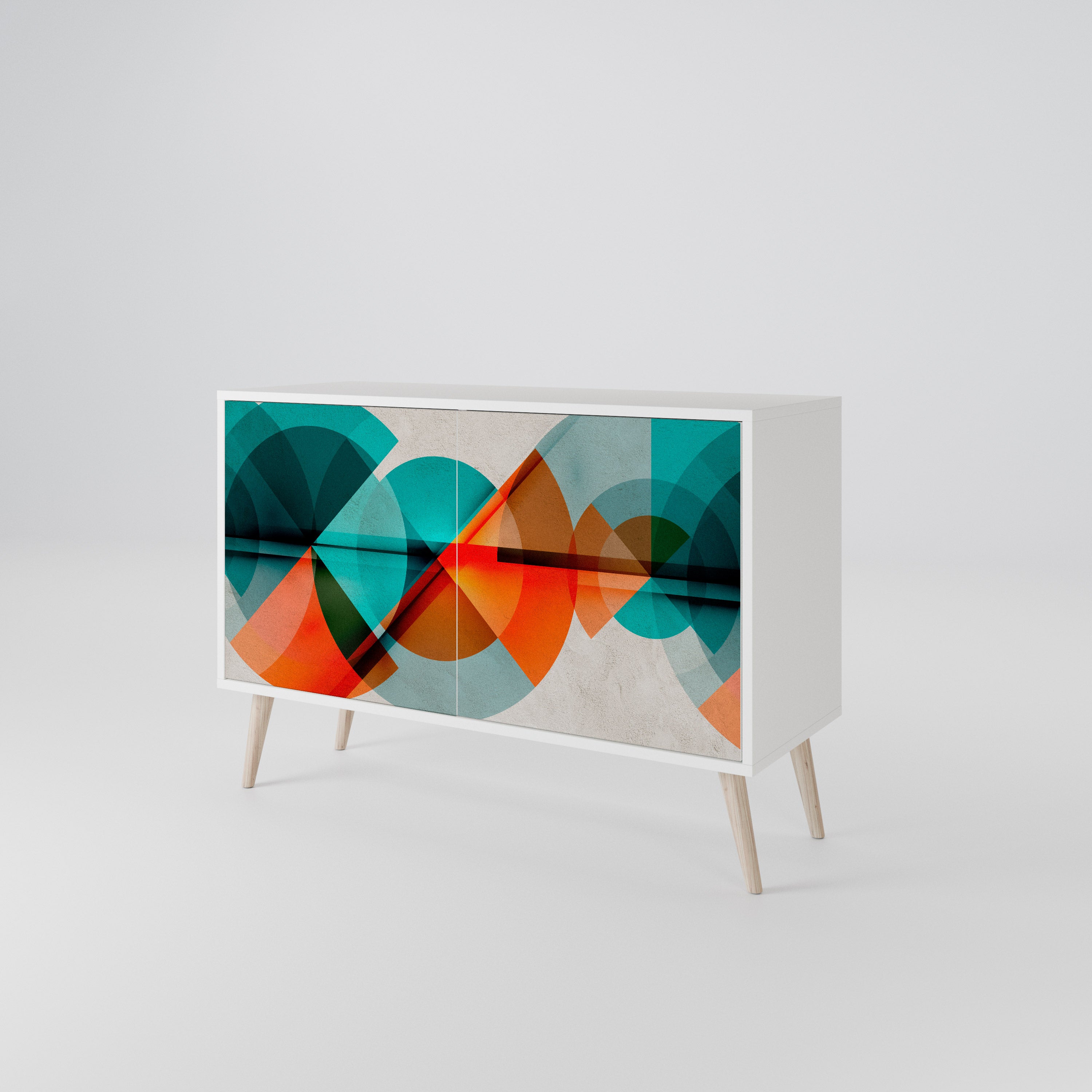 CIRCULAR RHAPSODY 2-Door Sideboard