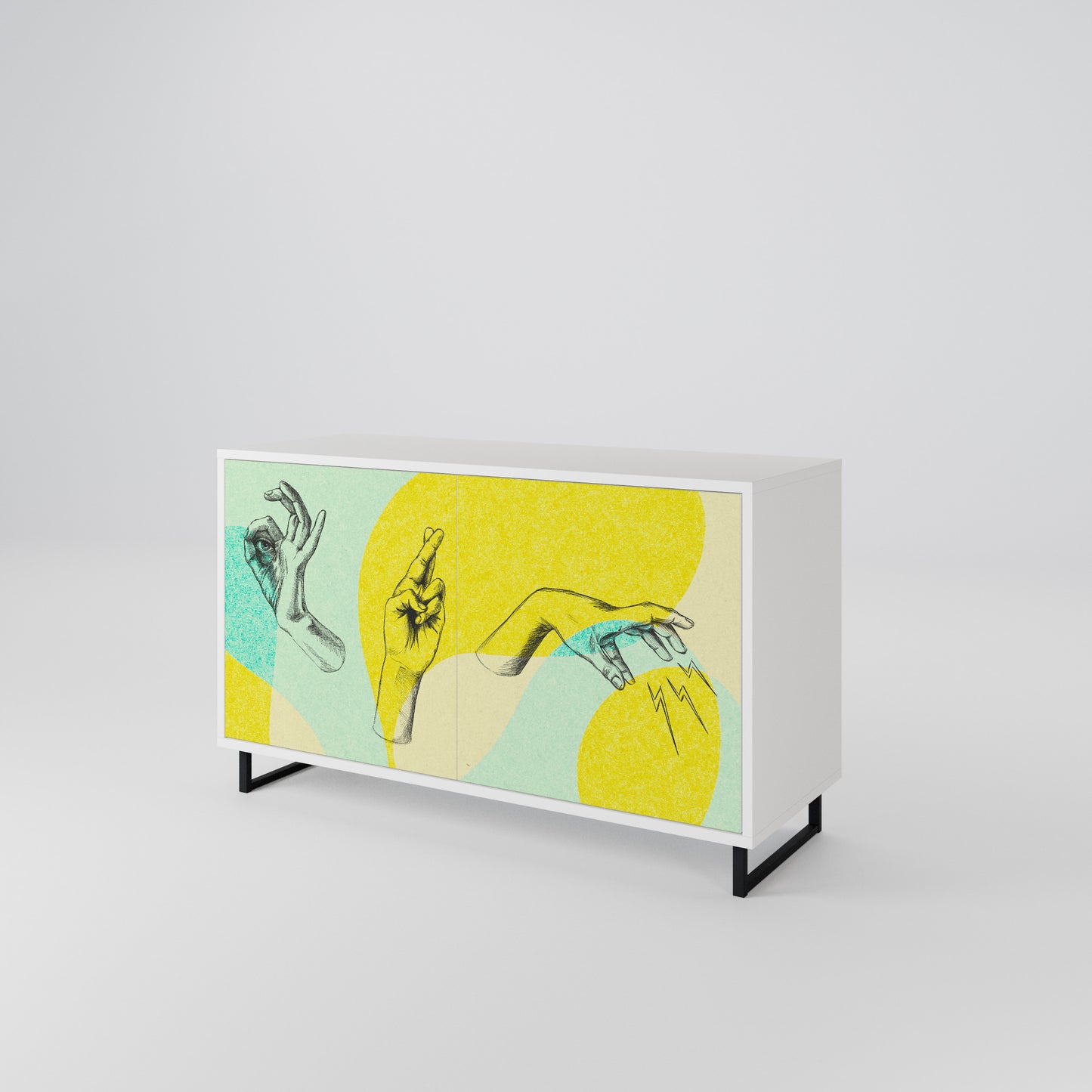 BODY LANGUAGE 2-Door Sideboard