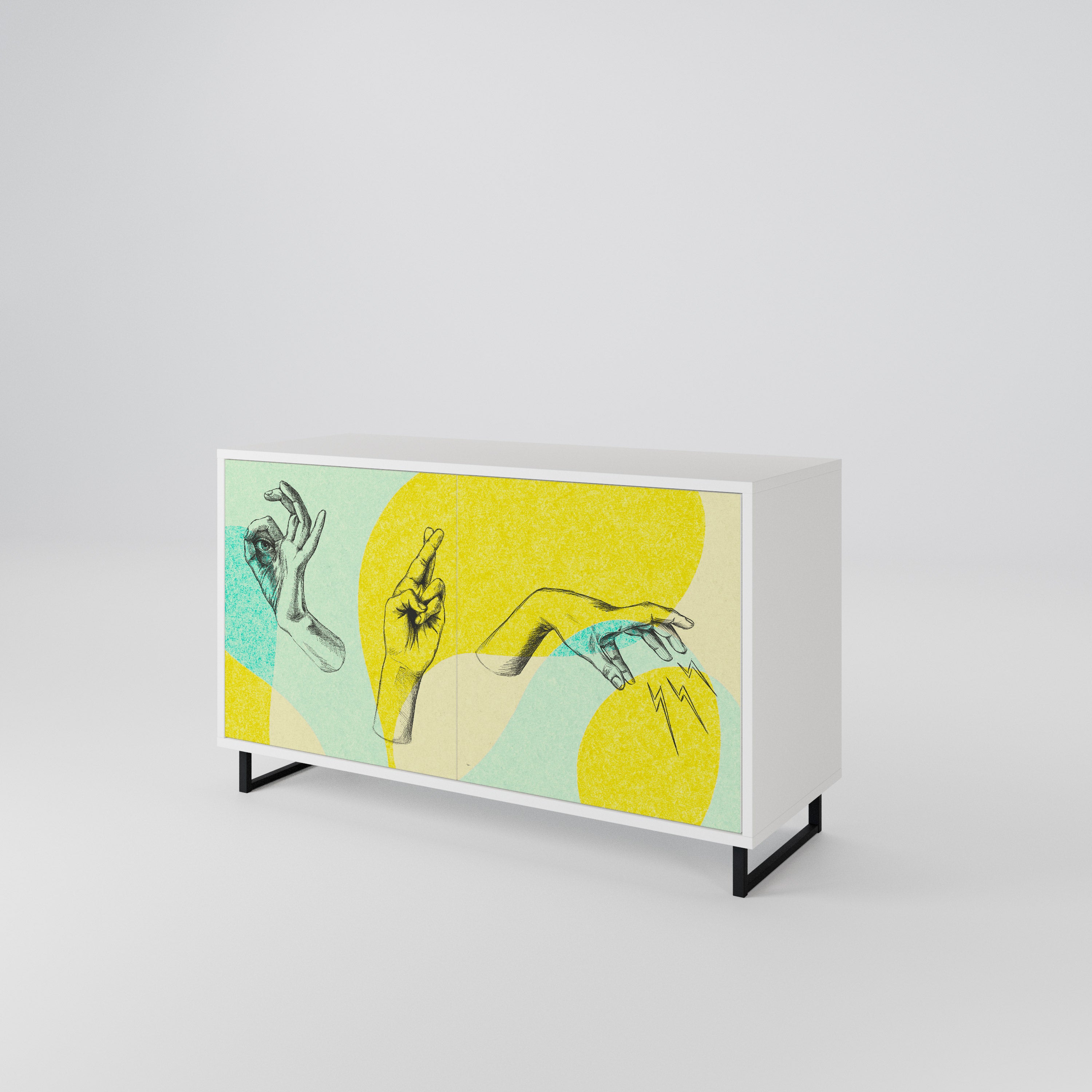 BODY LANGUAGE 2-Door Sideboard