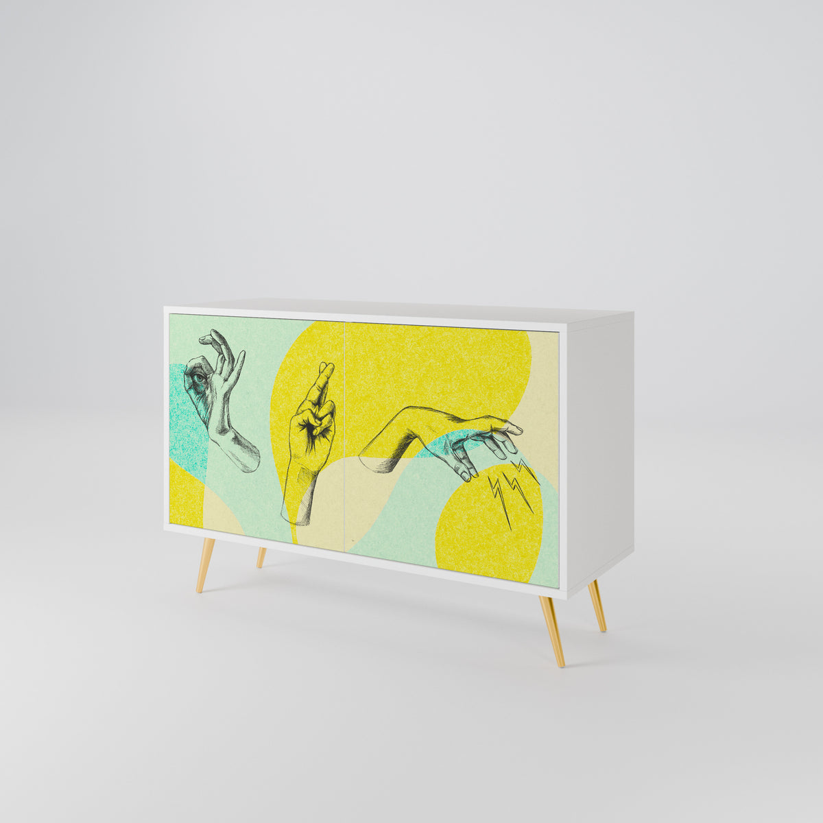 BODY LANGUAGE 2-Door Sideboard