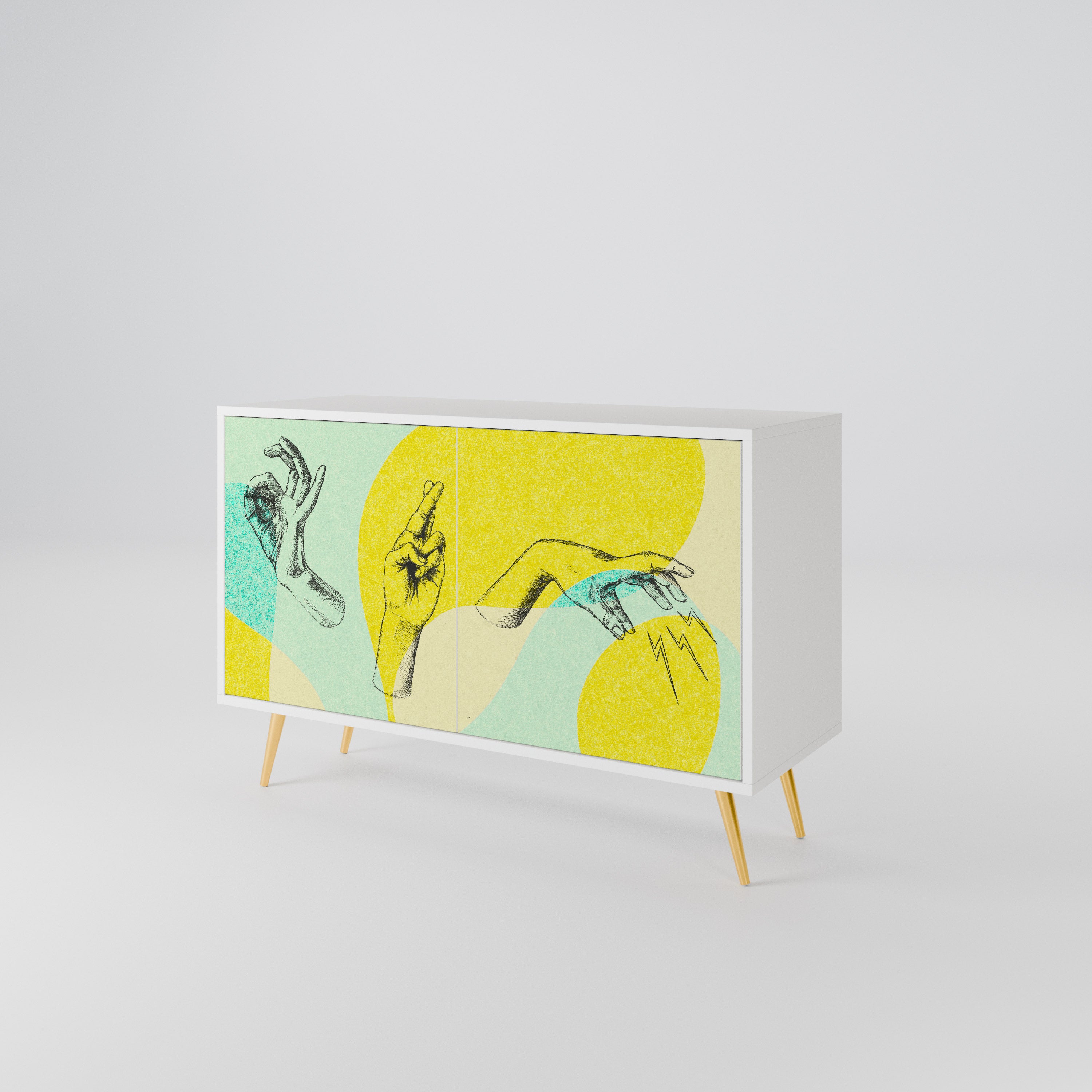 BODY LANGUAGE 2-Door Sideboard