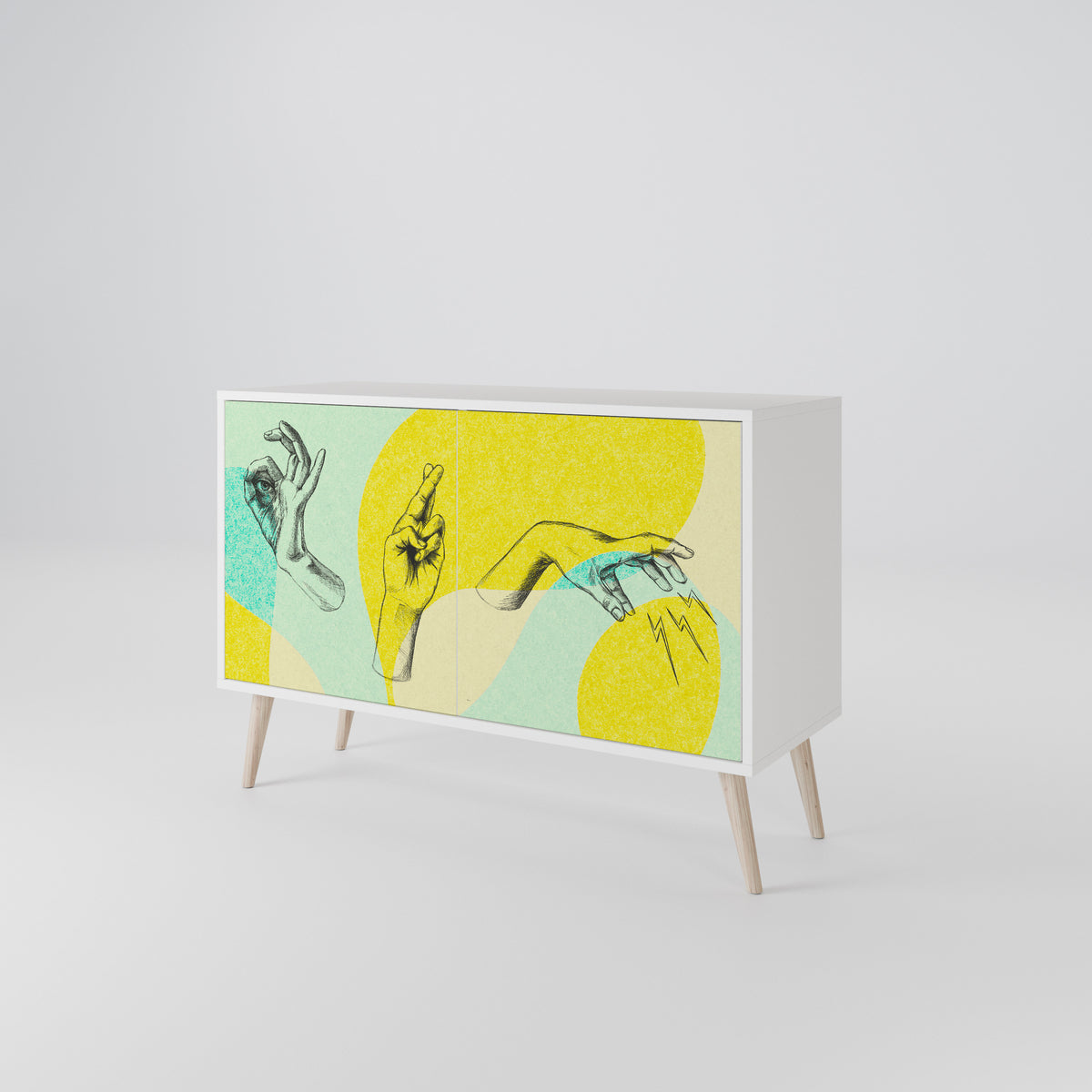BODY LANGUAGE 2-Door Sideboard