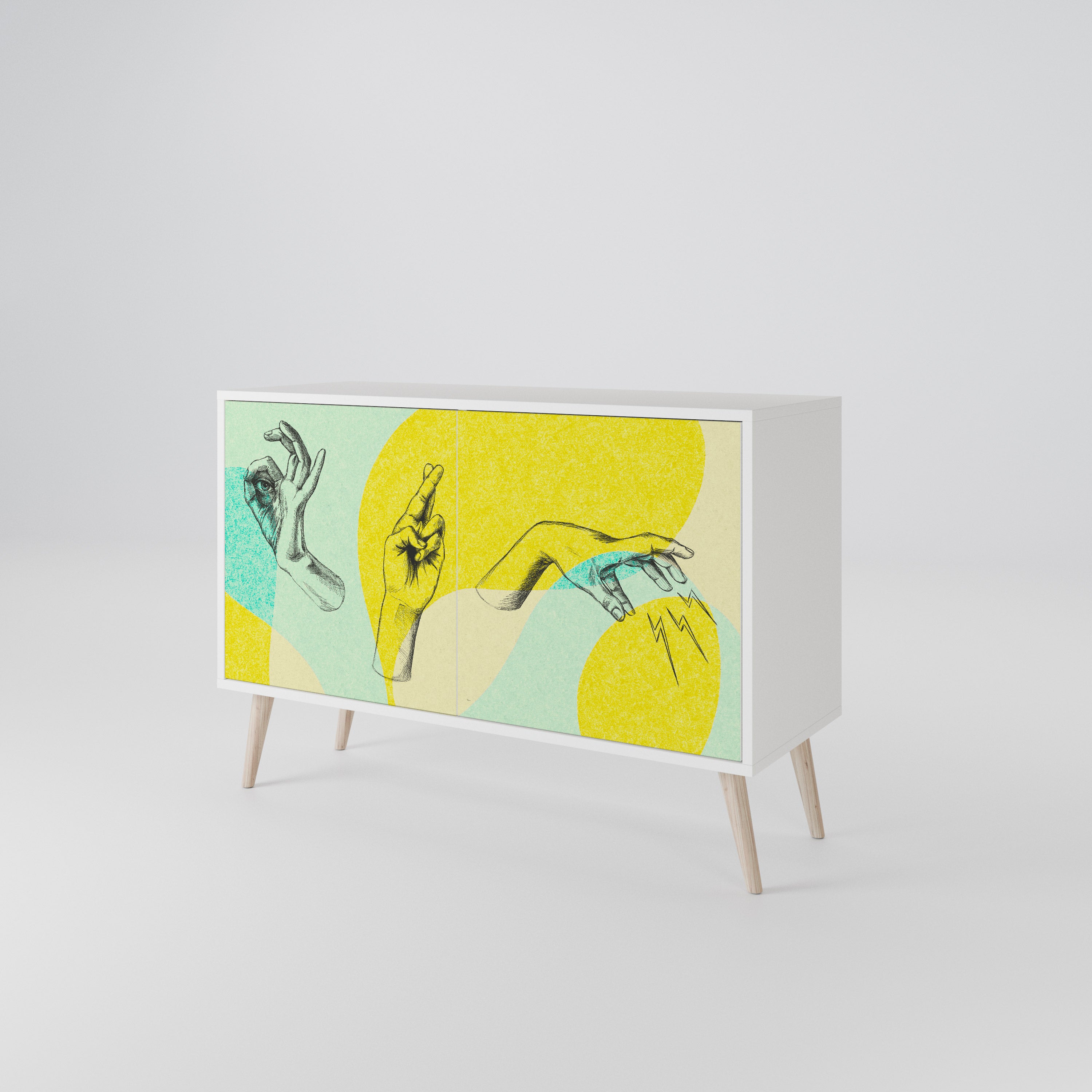 BODY LANGUAGE 2-Door Sideboard