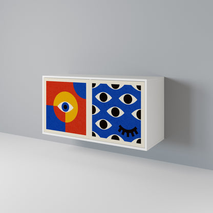 GEOMETRIC EYES 2-Door Sideboard