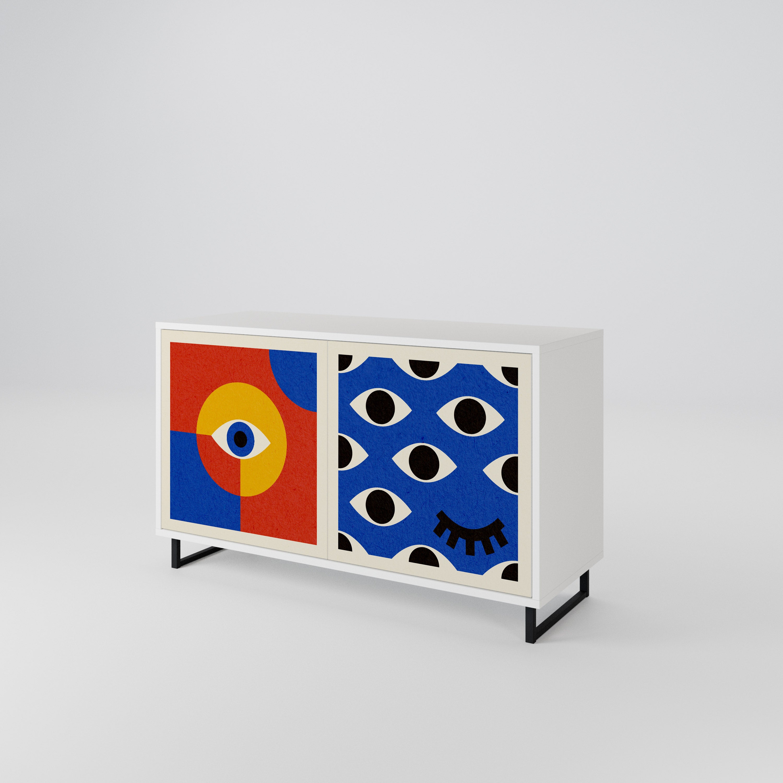 GEOMETRIC EYES 2-Door Sideboard