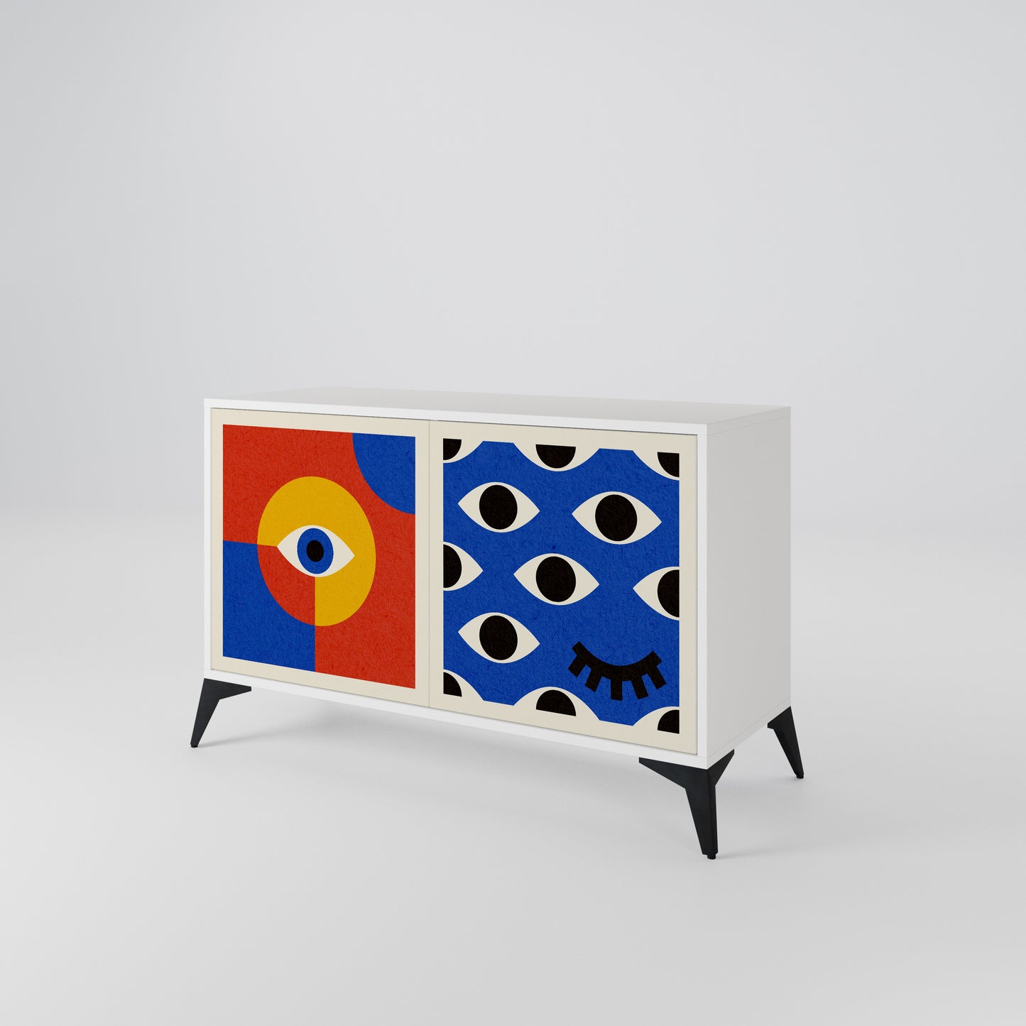 GEOMETRIC EYES 2-Door Sideboard