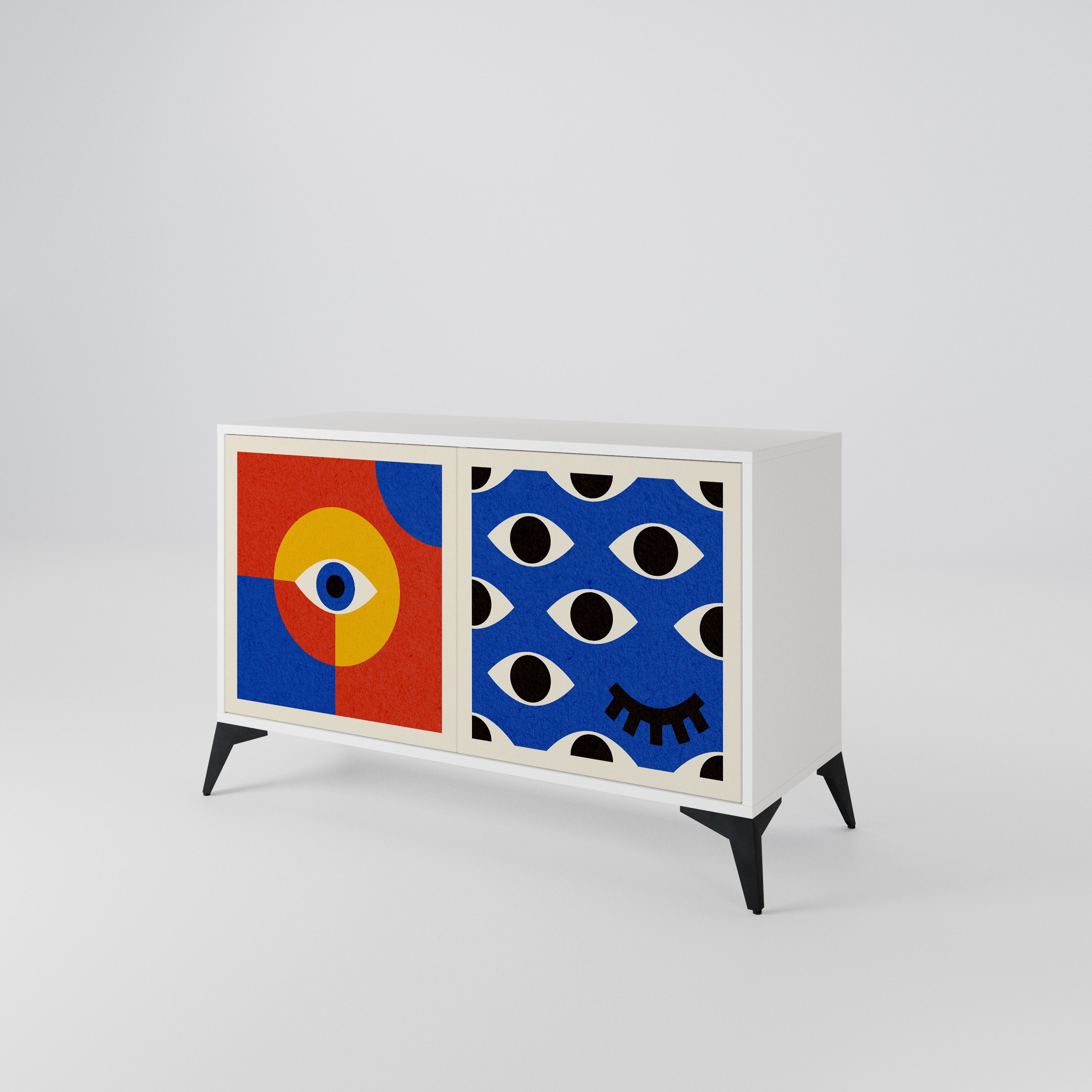 GEOMETRIC EYES 2-Door Sideboard