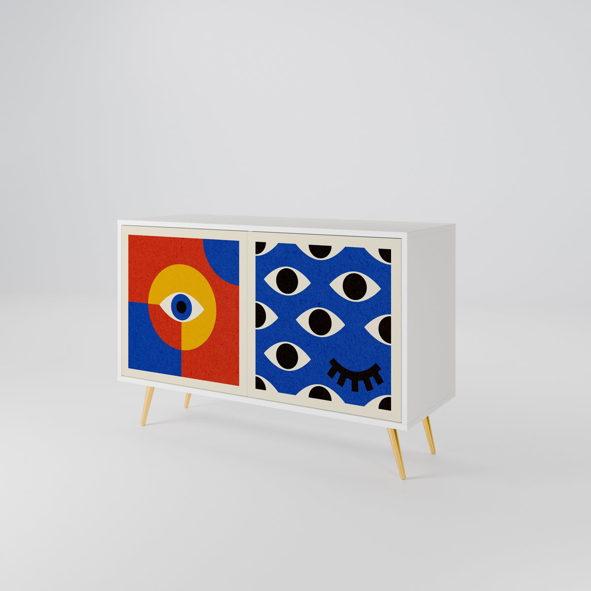 GEOMETRIC EYES 2-Door Sideboard
