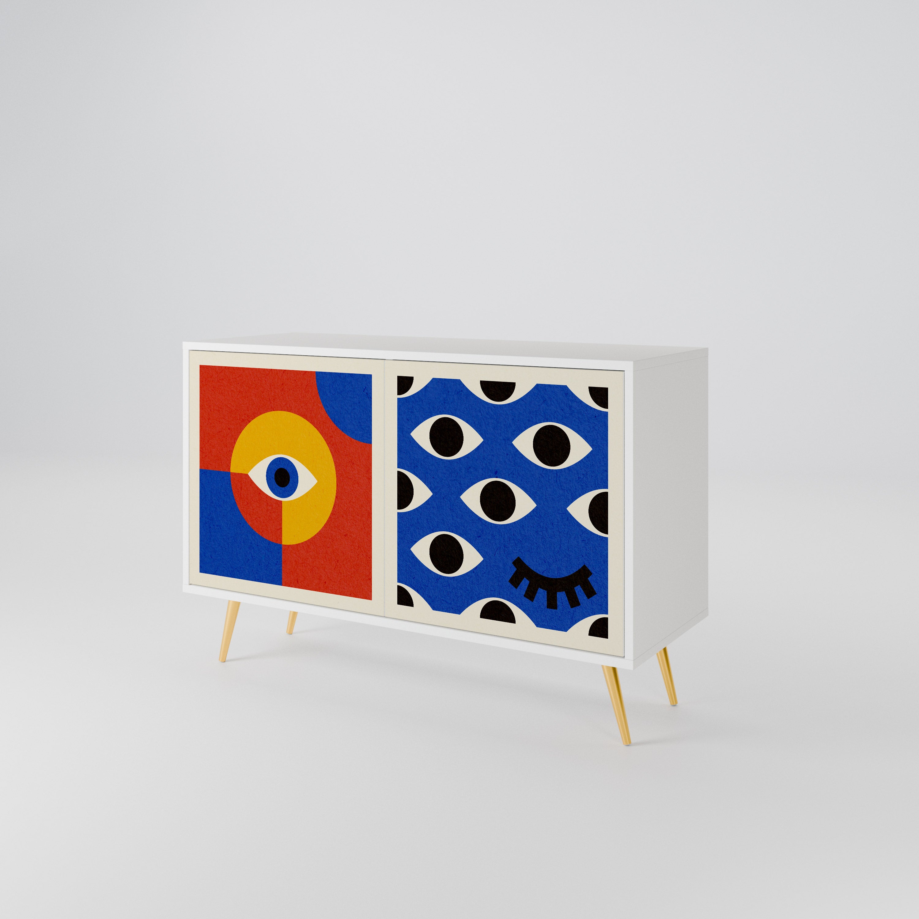 GEOMETRIC EYES 2-Door Sideboard