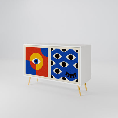 GEOMETRIC EYES 2-Door Sideboard