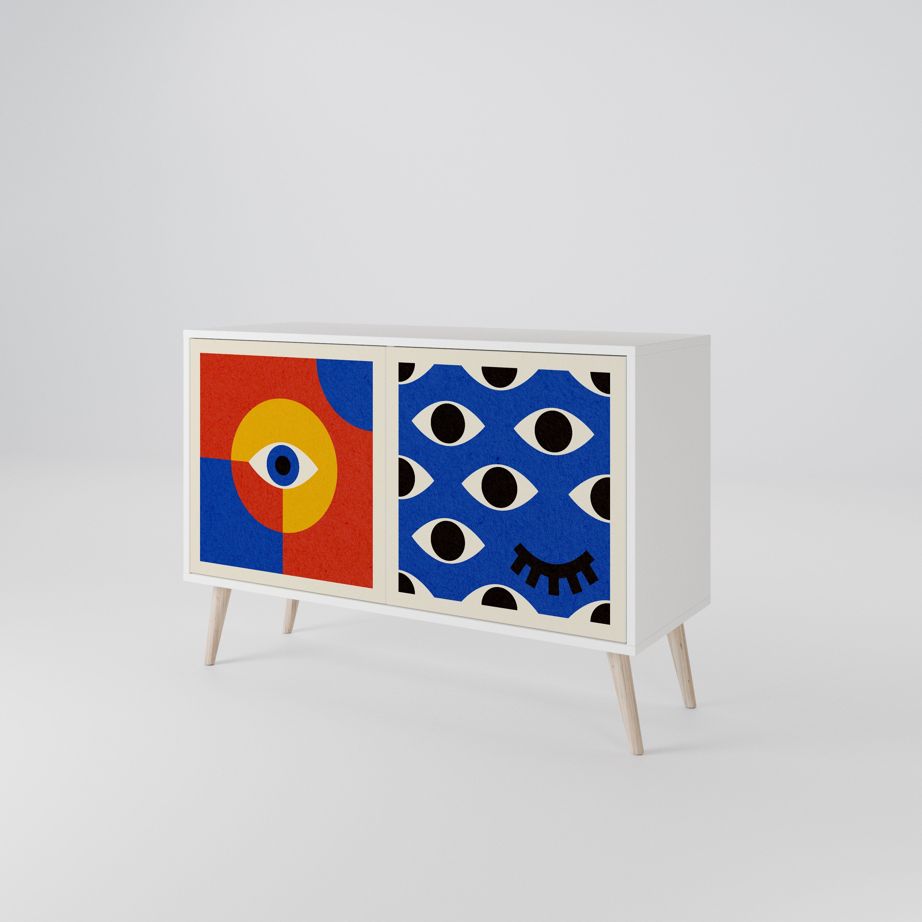 GEOMETRIC EYES 2-Door Sideboard