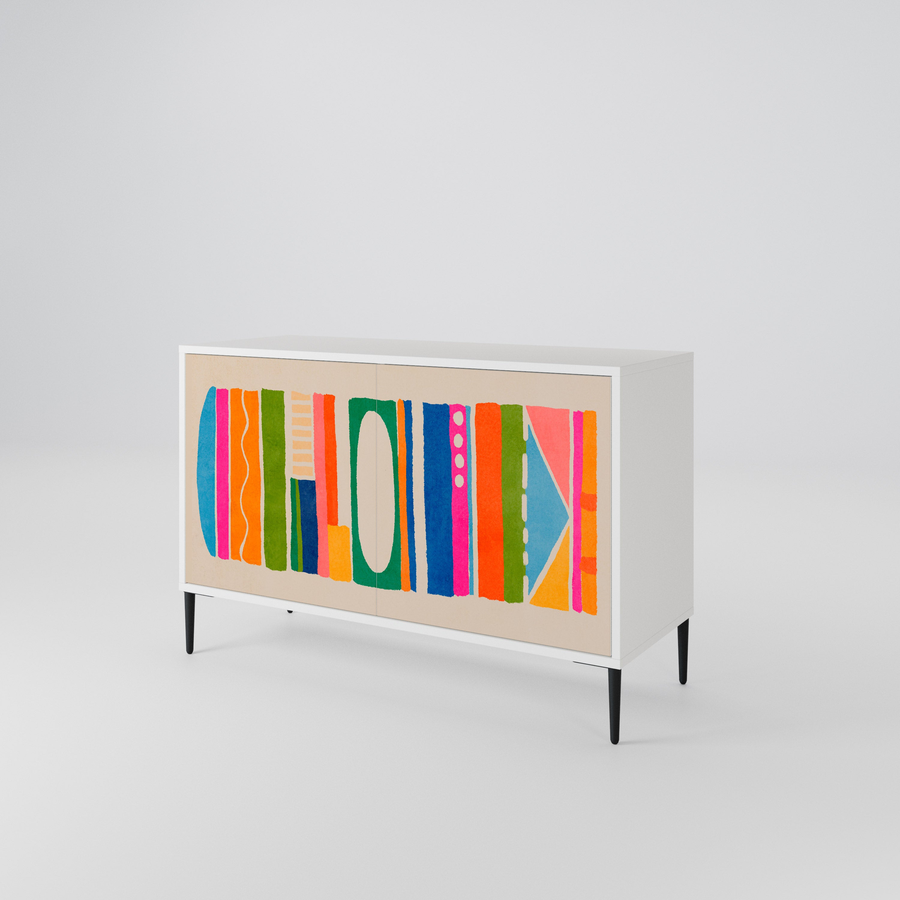 GEOMETRIC SHINE 2-Door Sideboard