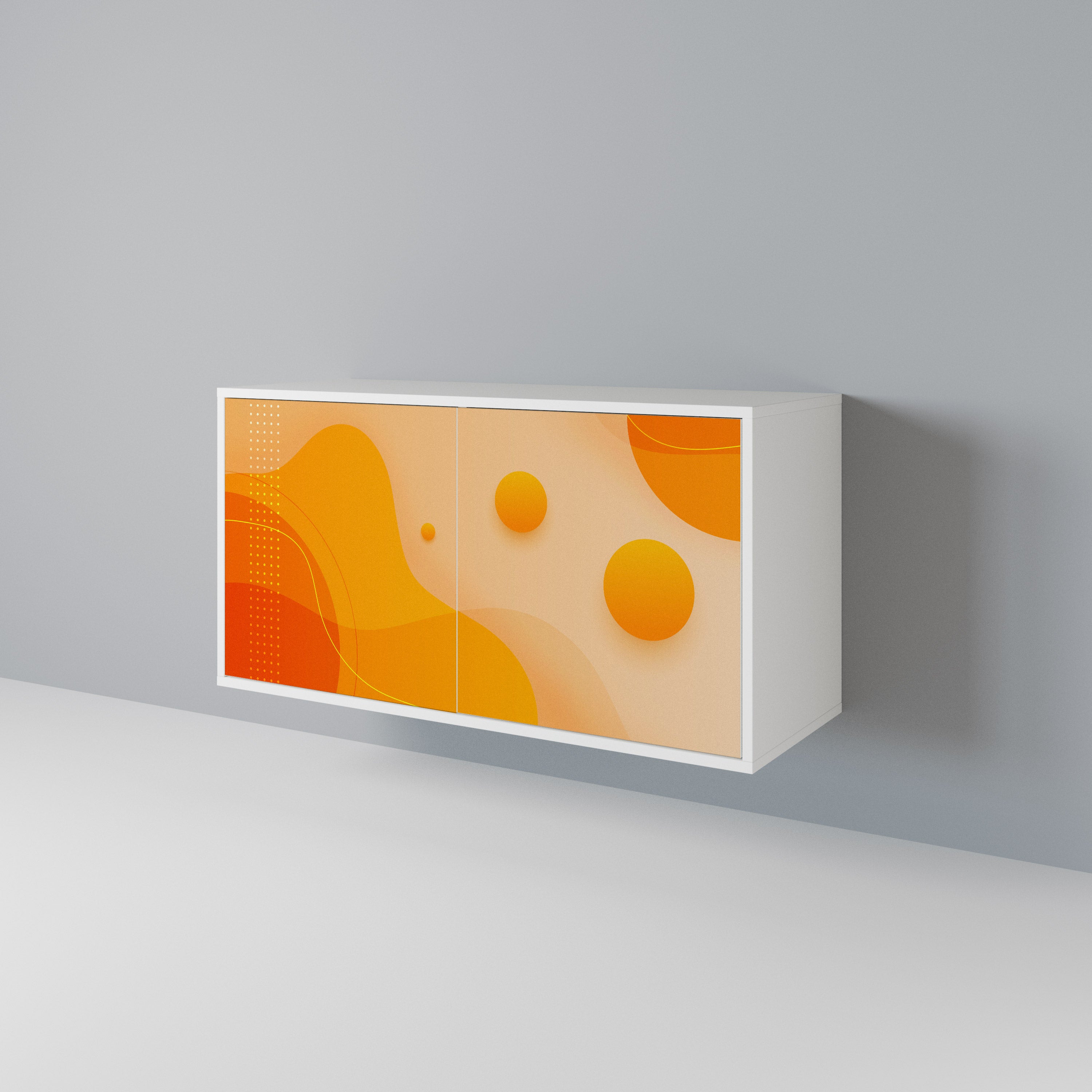 ORANGE ARRANGEMENT 2-Door Sideboard