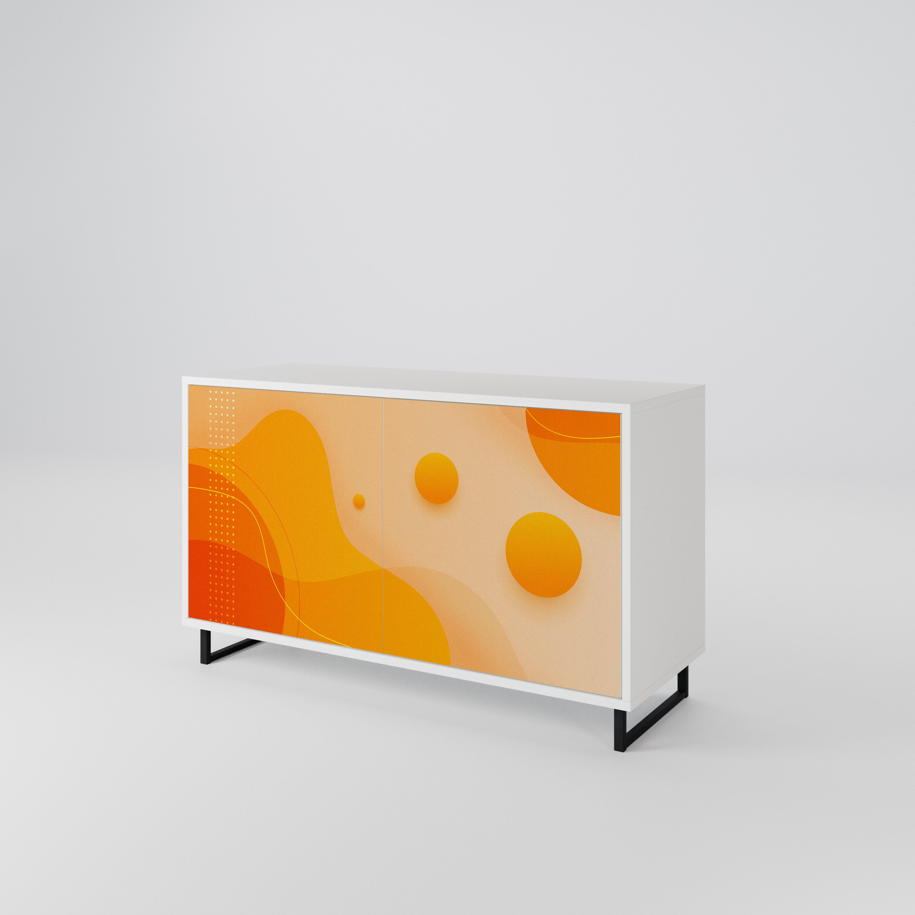 ORANGE ARRANGEMENT 2-Door Sideboard