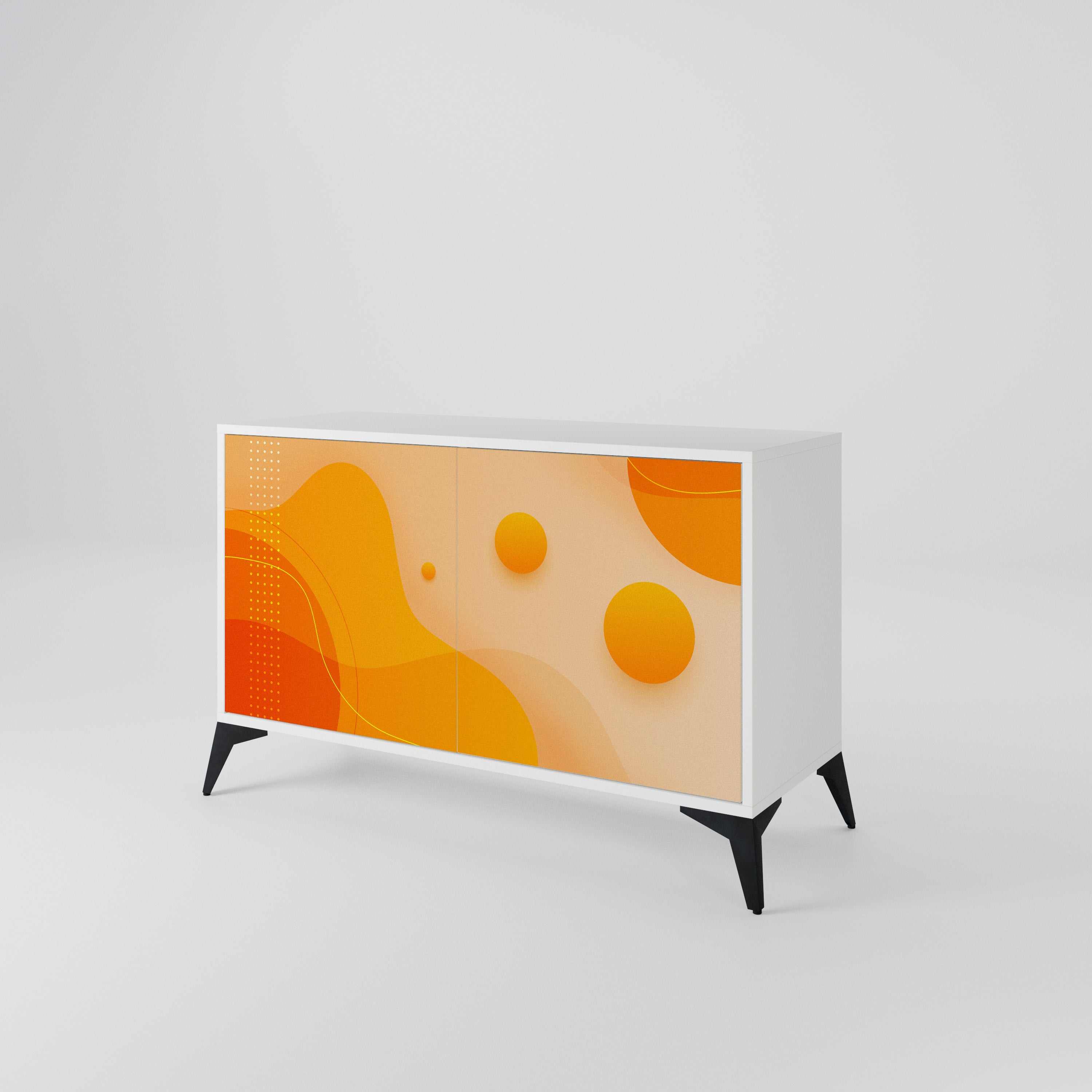 ORANGE ARRANGEMENT 2-Door Sideboard