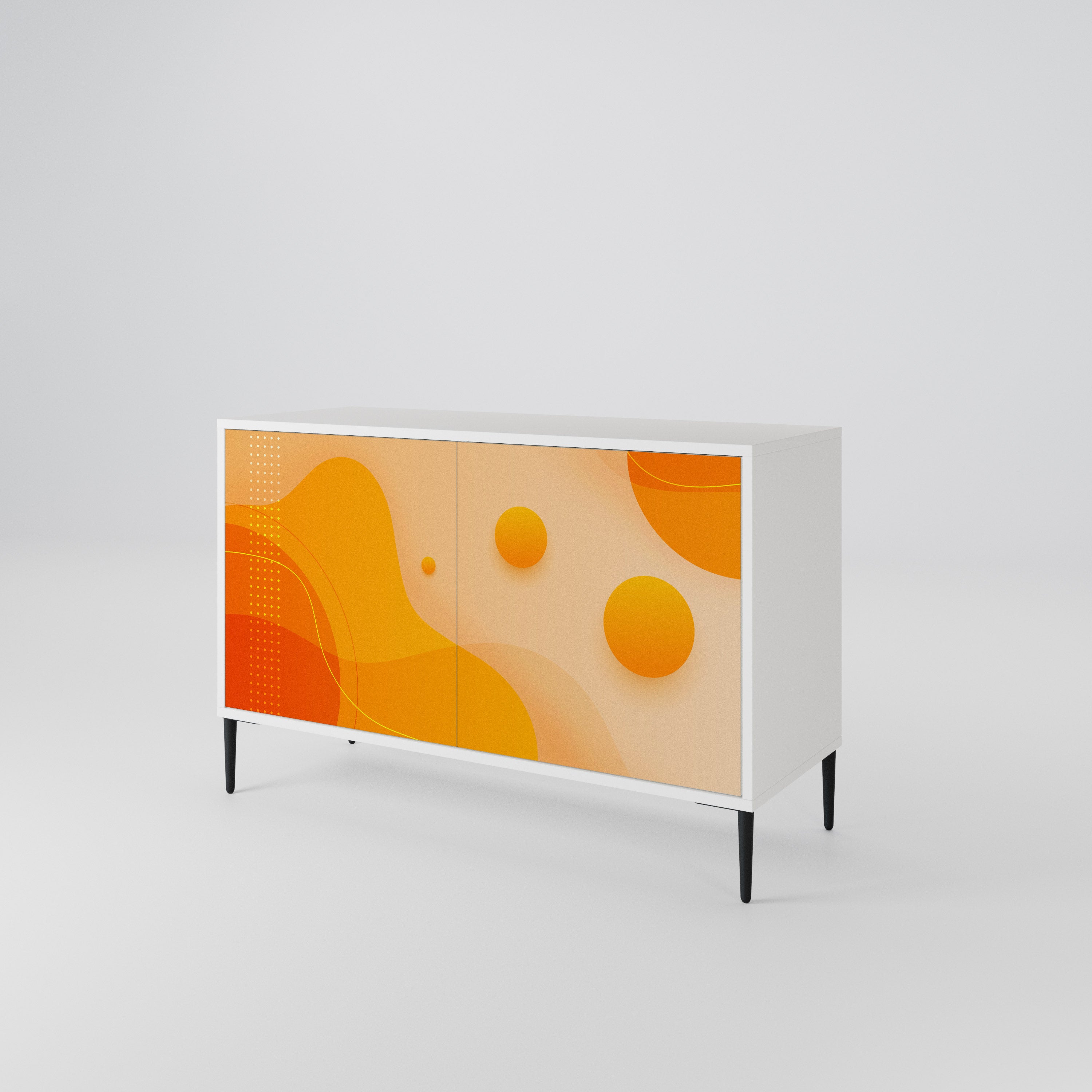 ORANGE ARRANGEMENT 2-Door Sideboard