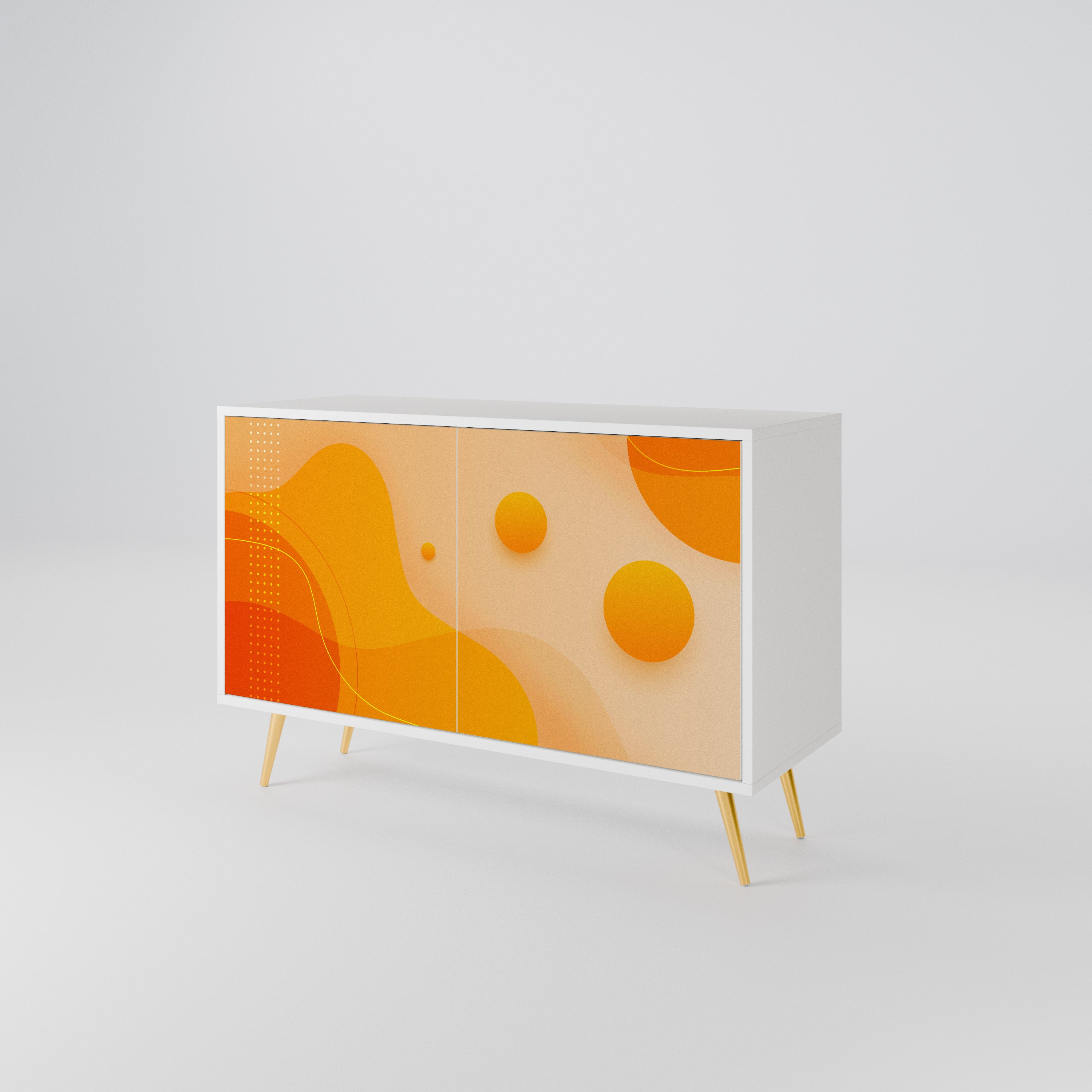 ORANGE ARRANGEMENT 2-Door Sideboard