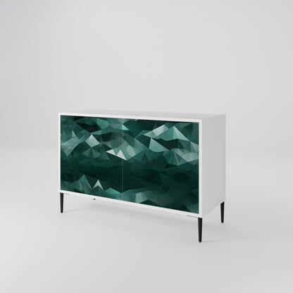 POLYGONAL FLOATING 2-Door Sideboard