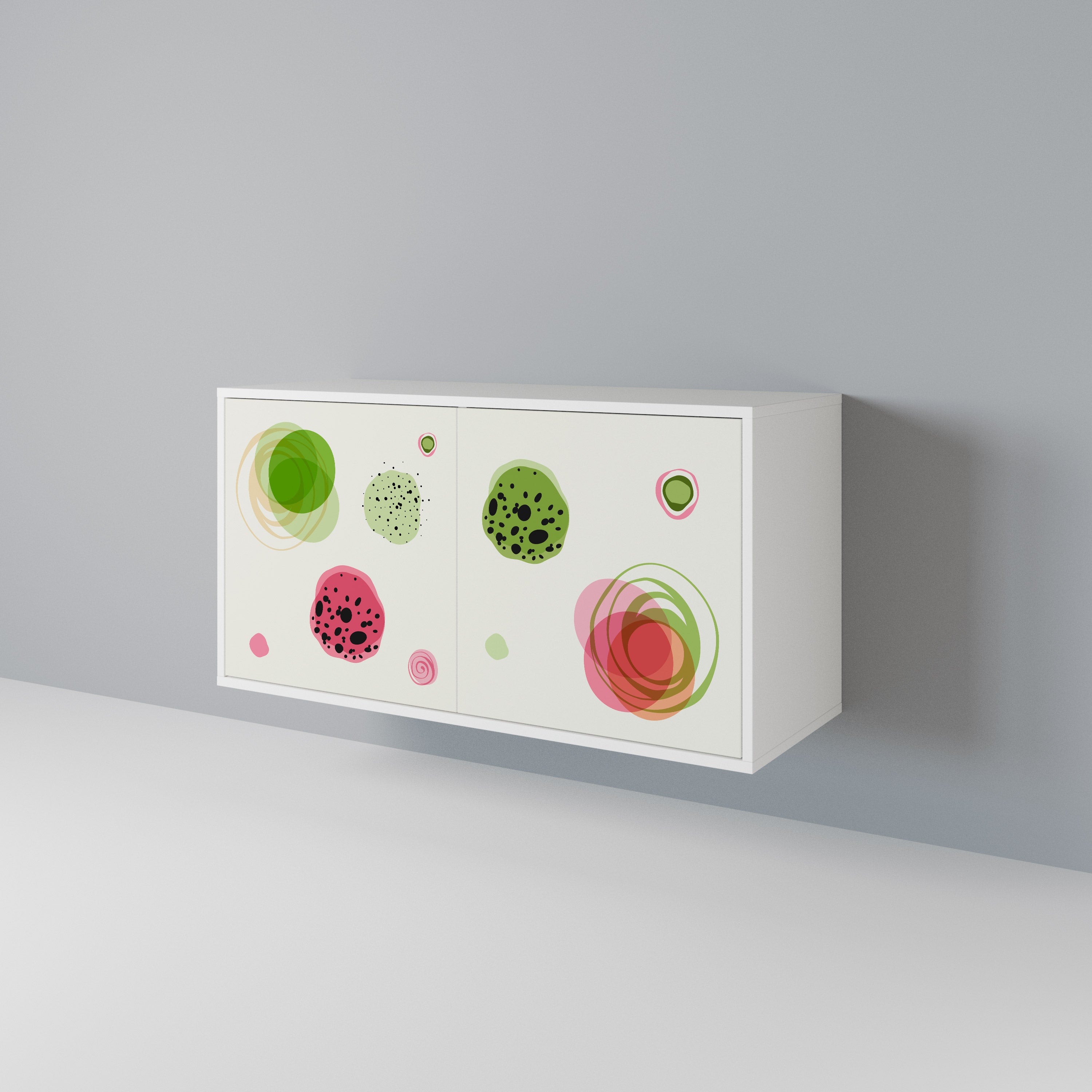 COLORFUL COSMOS 2-Door Sideboard