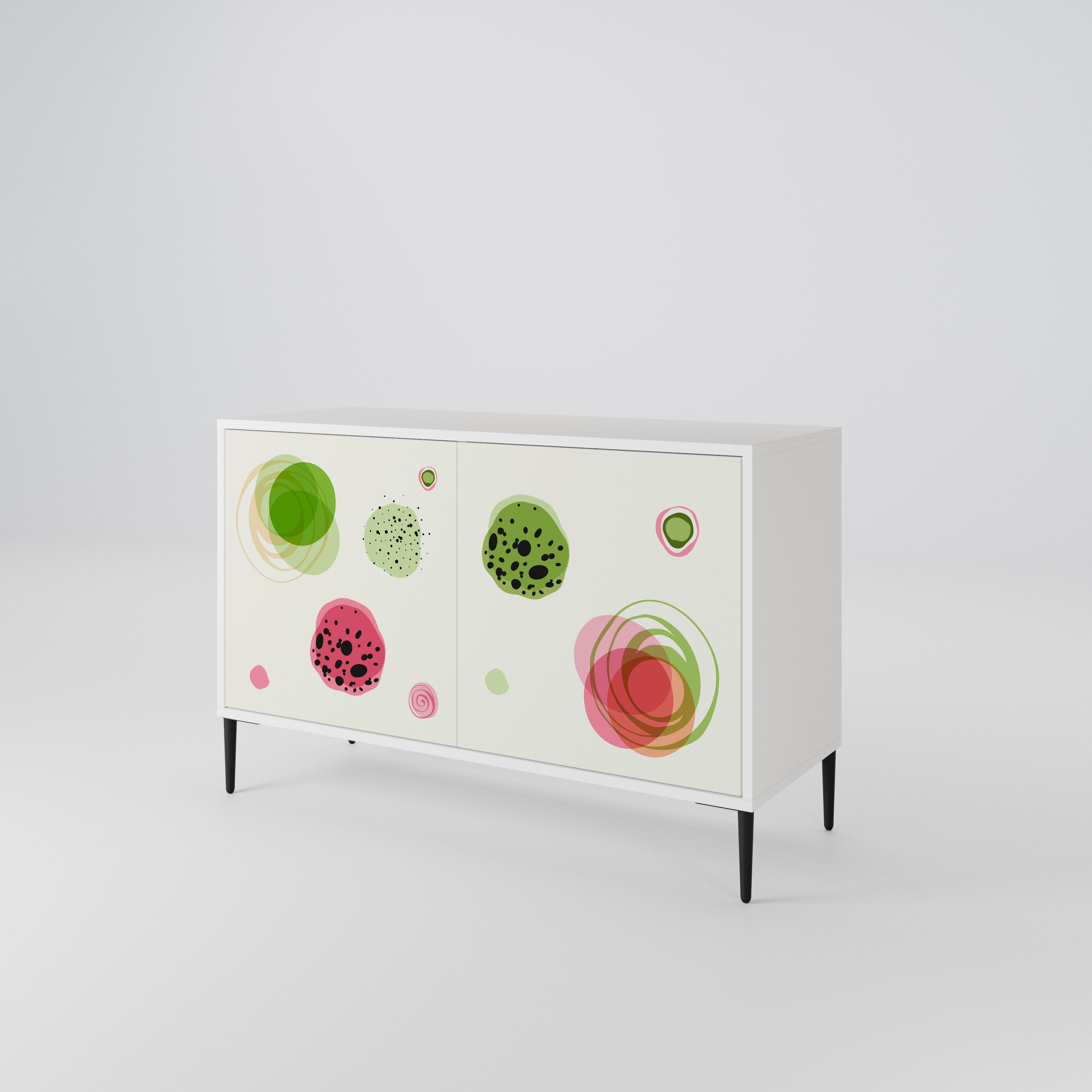 COLORFUL COSMOS 2-Door Sideboard