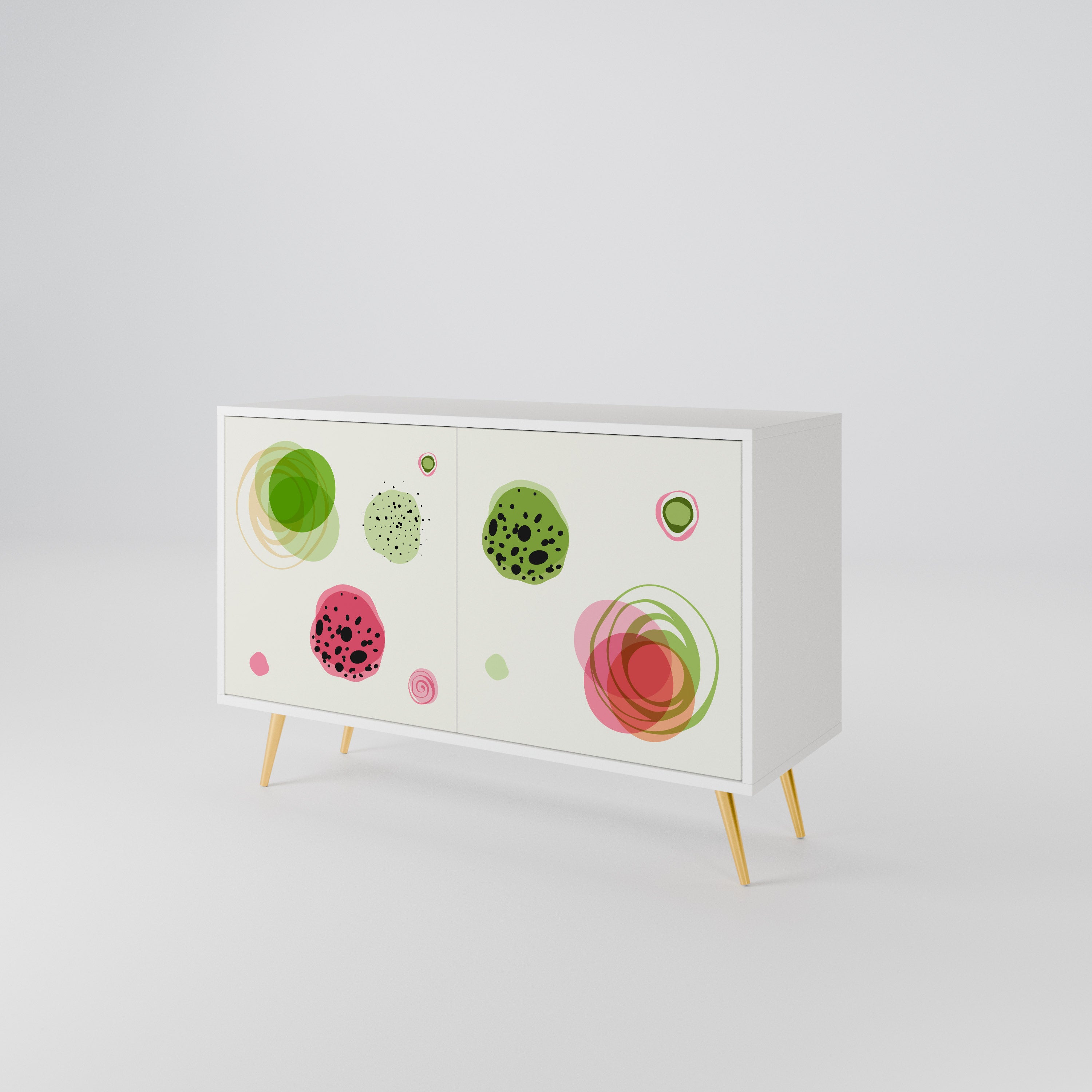 COLORFUL COSMOS 2-Door Sideboard