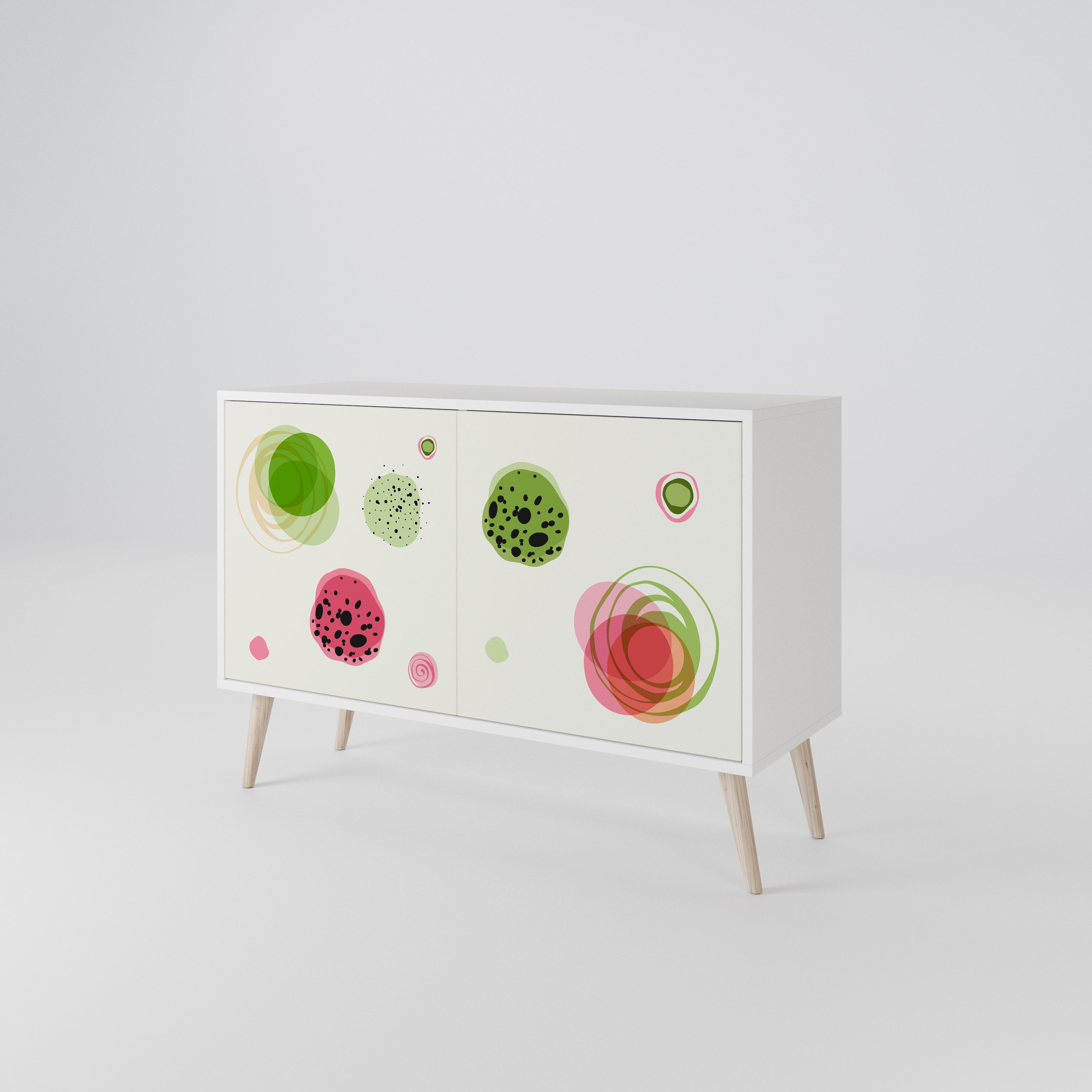 COLORFUL COSMOS 2-Door Sideboard