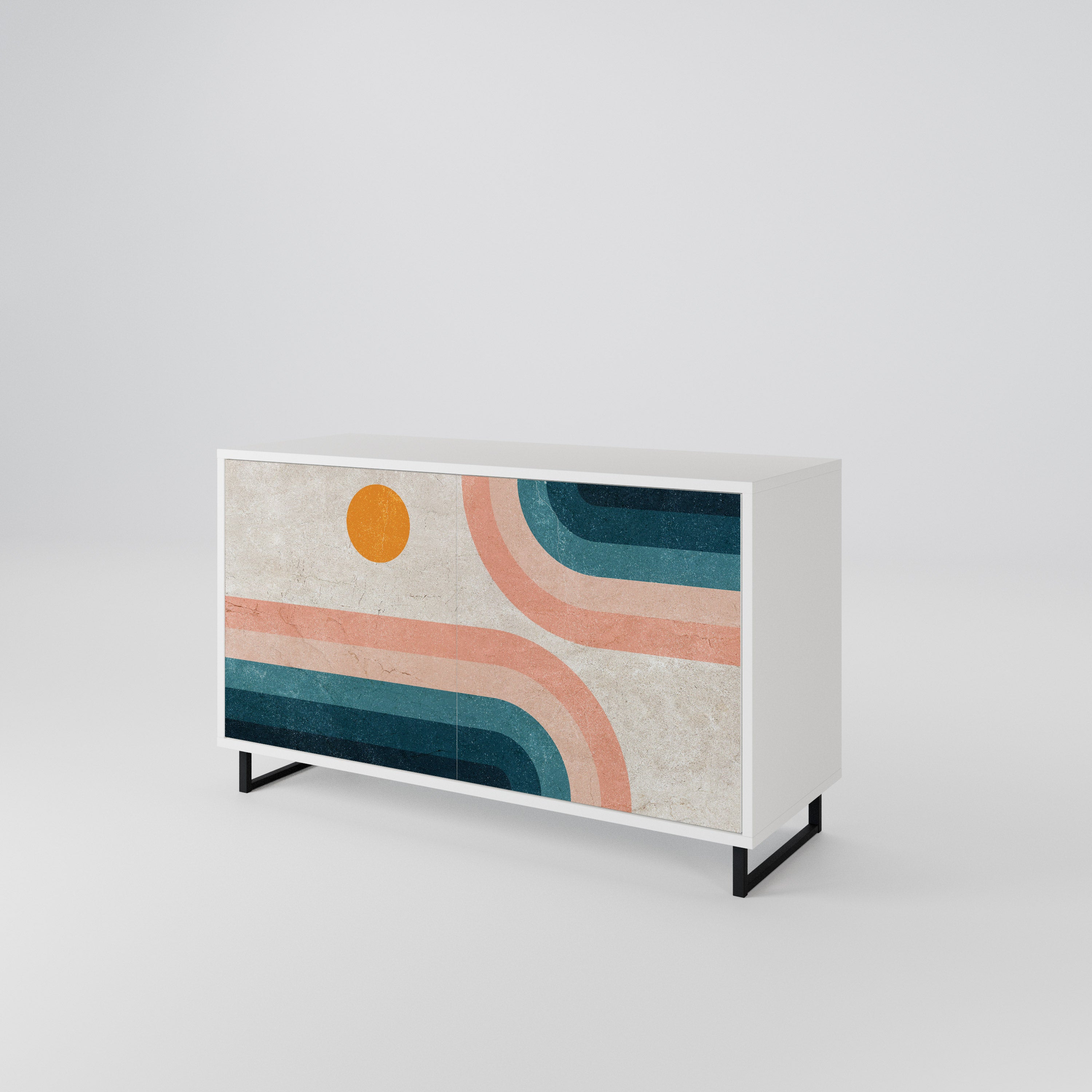 TWO HALVES 2-Door Sideboard