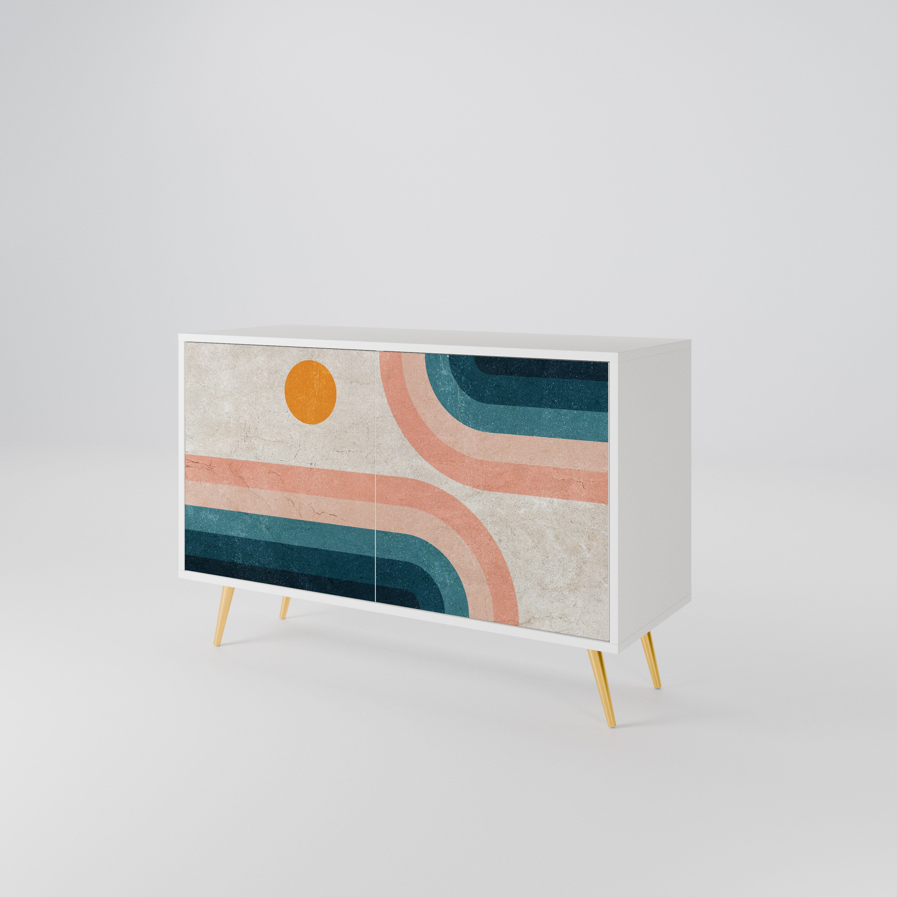 TWO HALVES 2-Door Sideboard