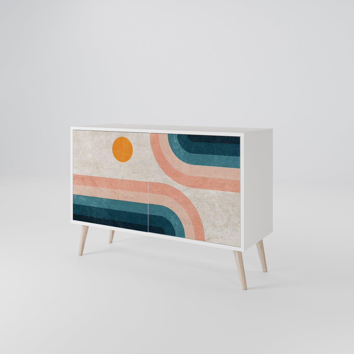 TWO HALVES 2-Door Sideboard