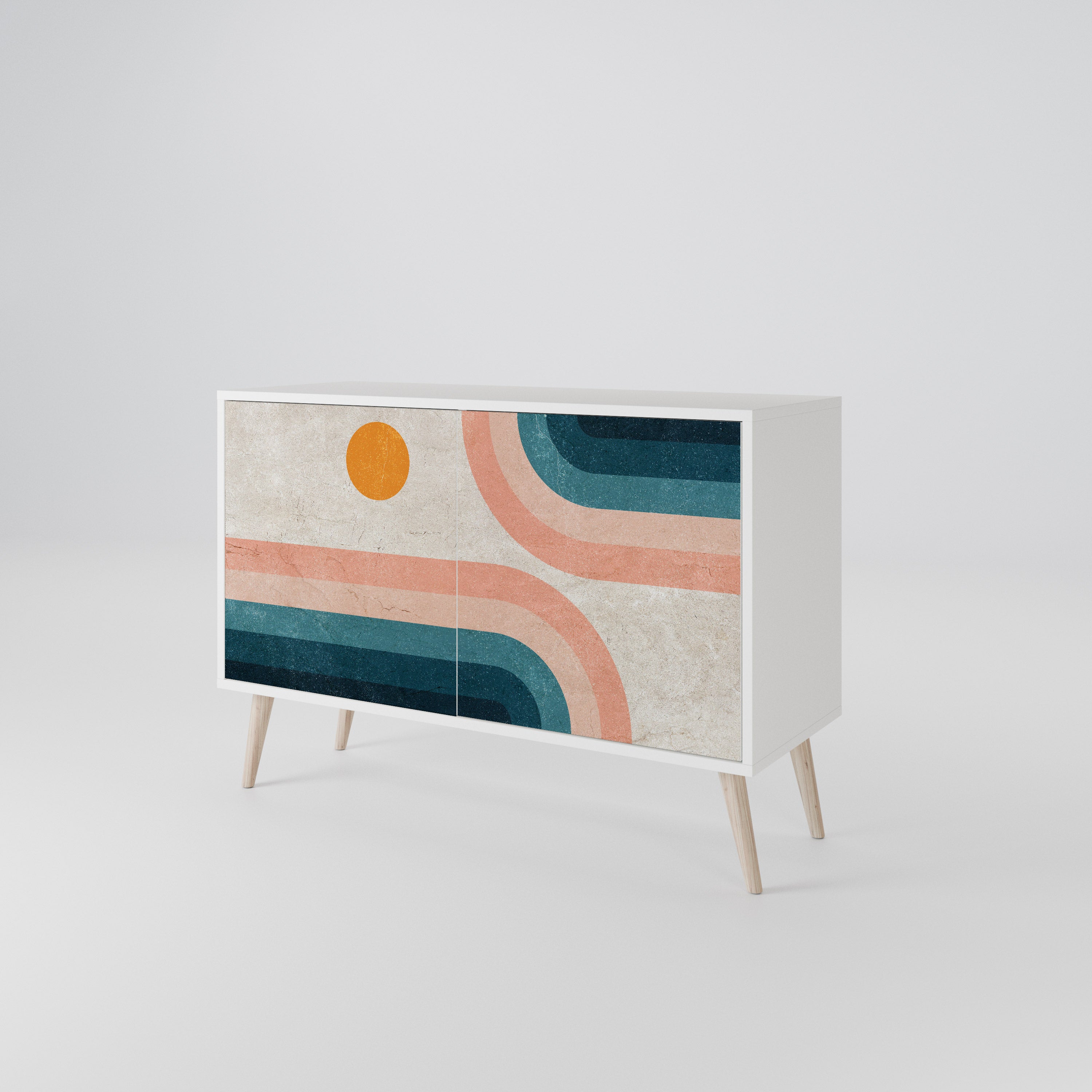 TWO HALVES 2-Door Sideboard