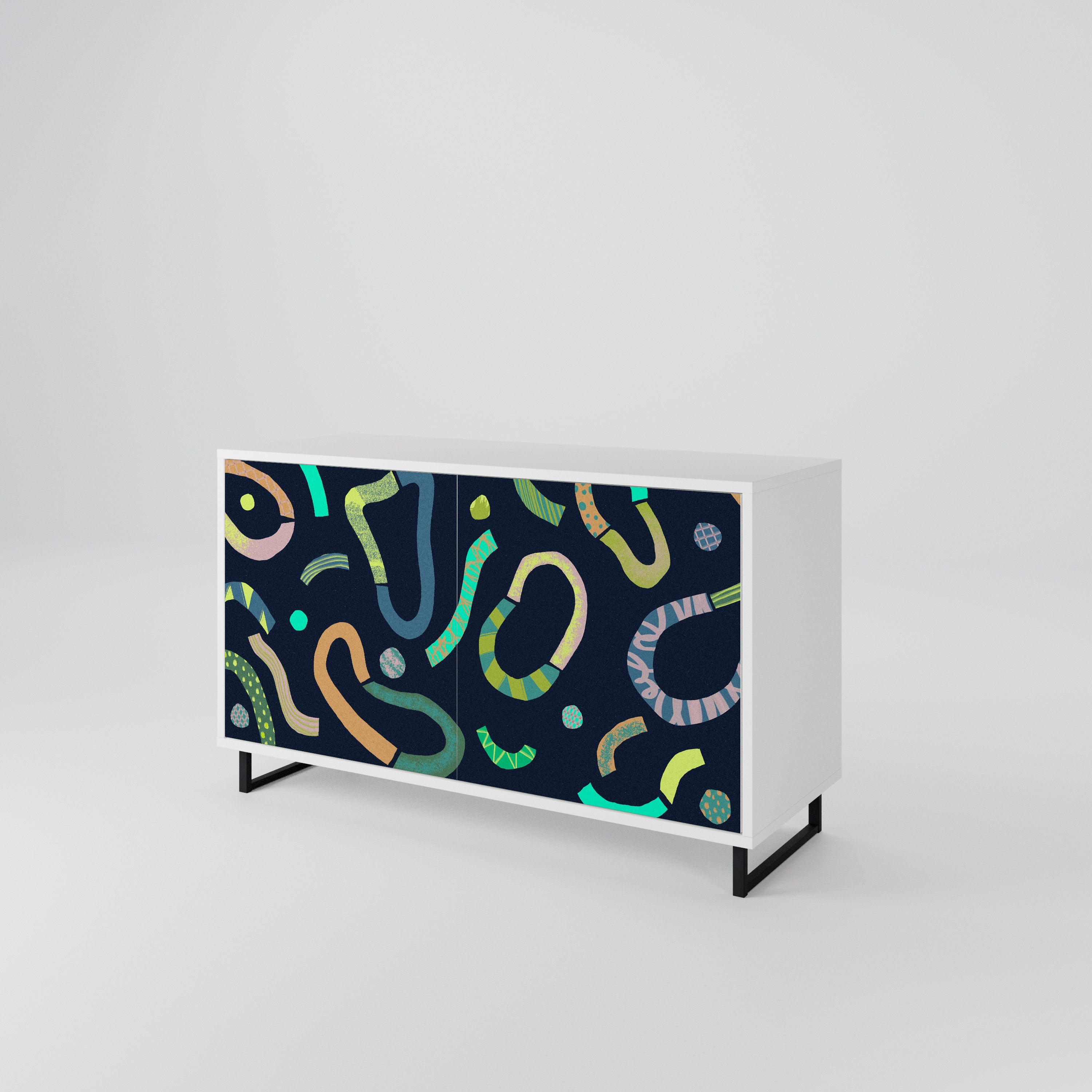 CONTRAST DANCE 2-Door Sideboard