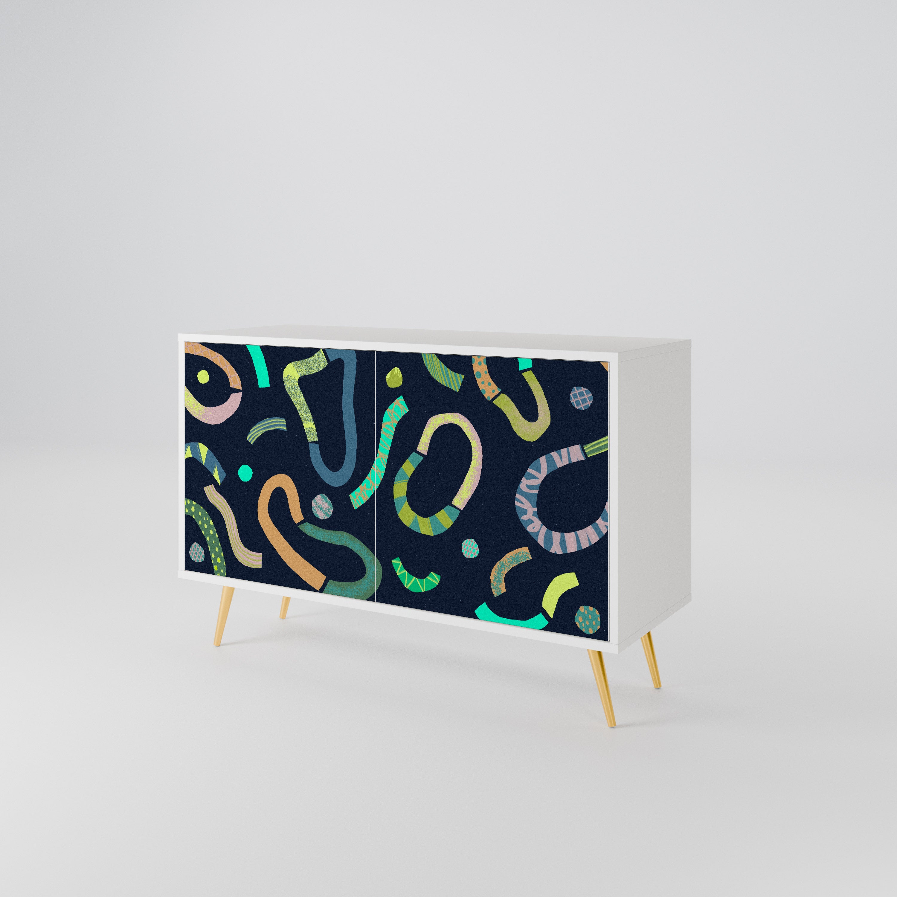 CONTRAST DANCE 2-Door Sideboard