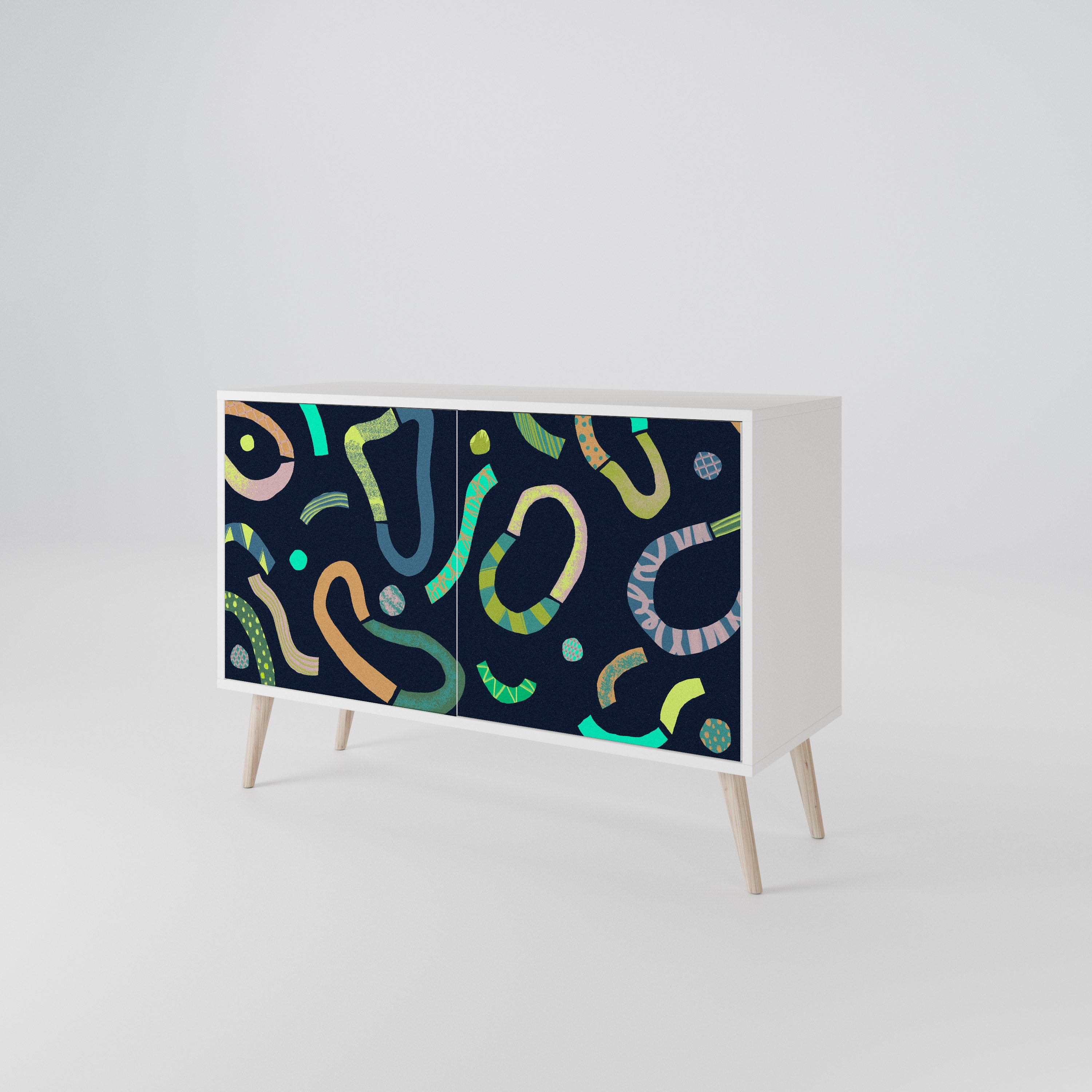 CONTRAST DANCE 2-Door Sideboard