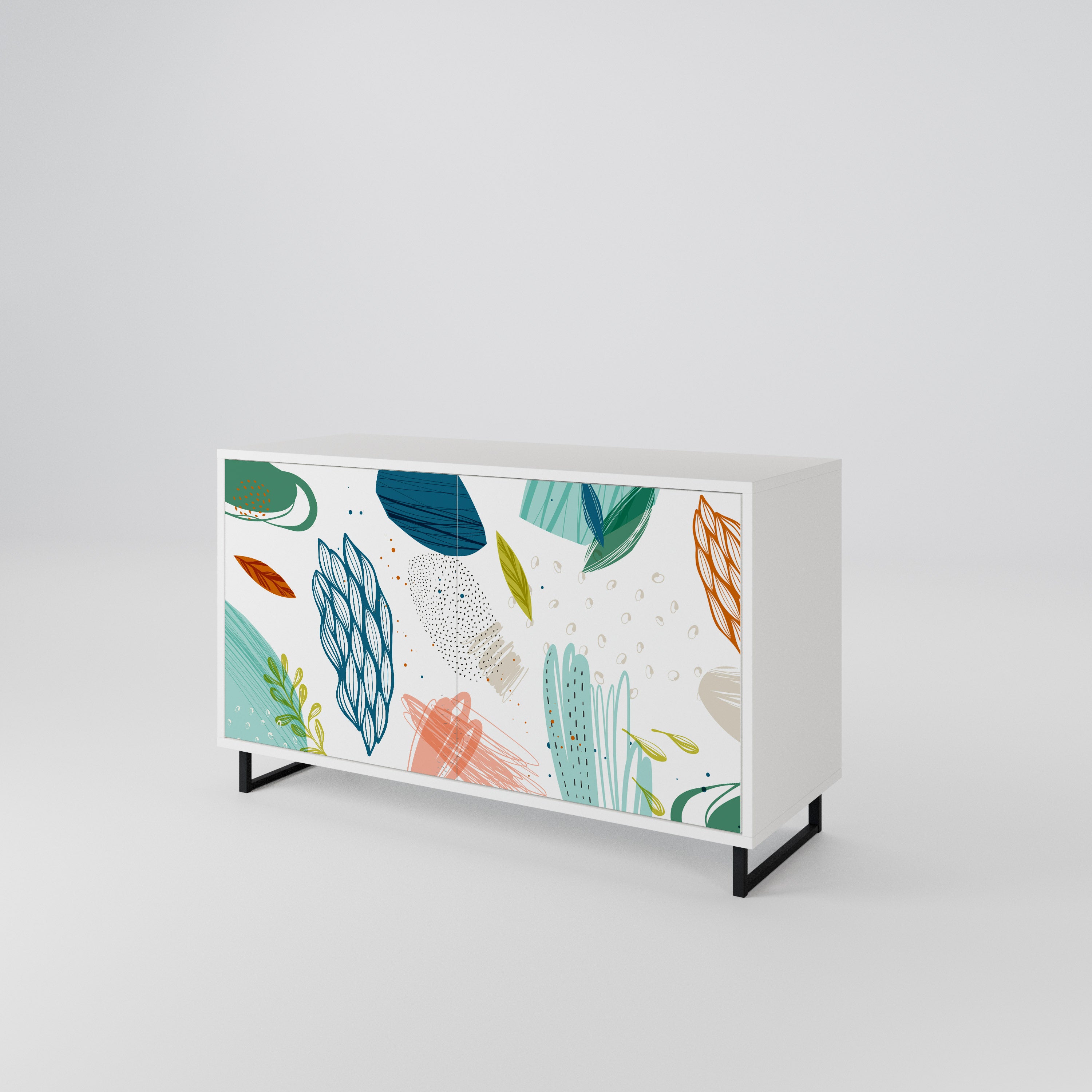 BOTANICAL HURRICANE 2-Door Sideboard