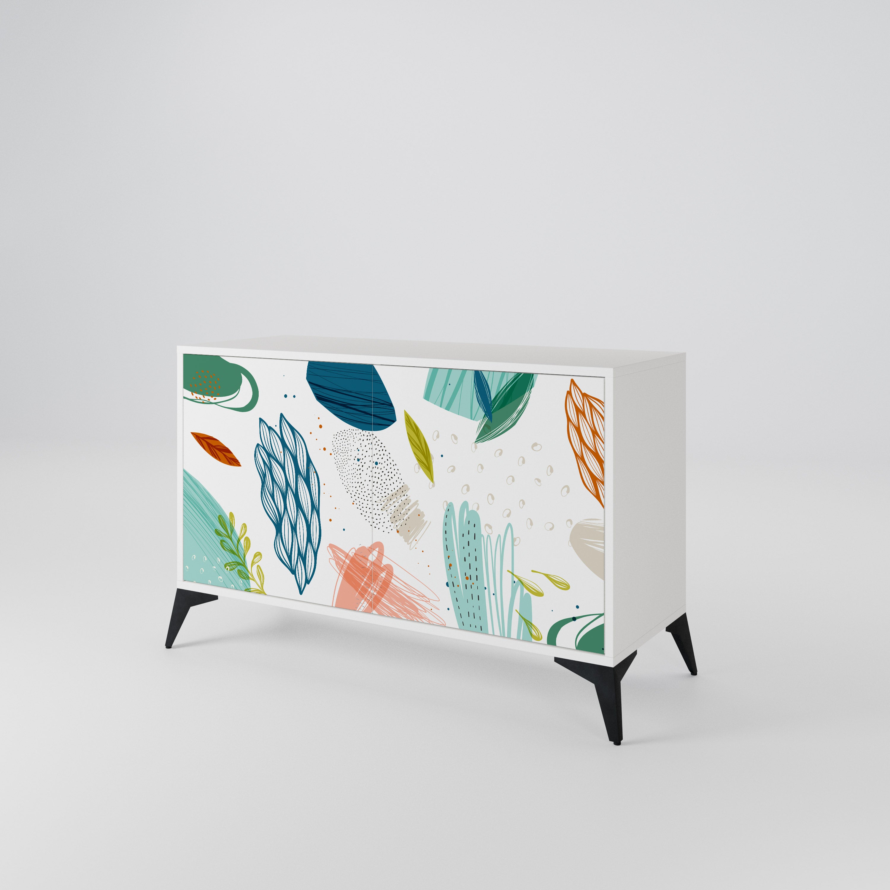 BOTANICAL HURRICANE 2-Door Sideboard