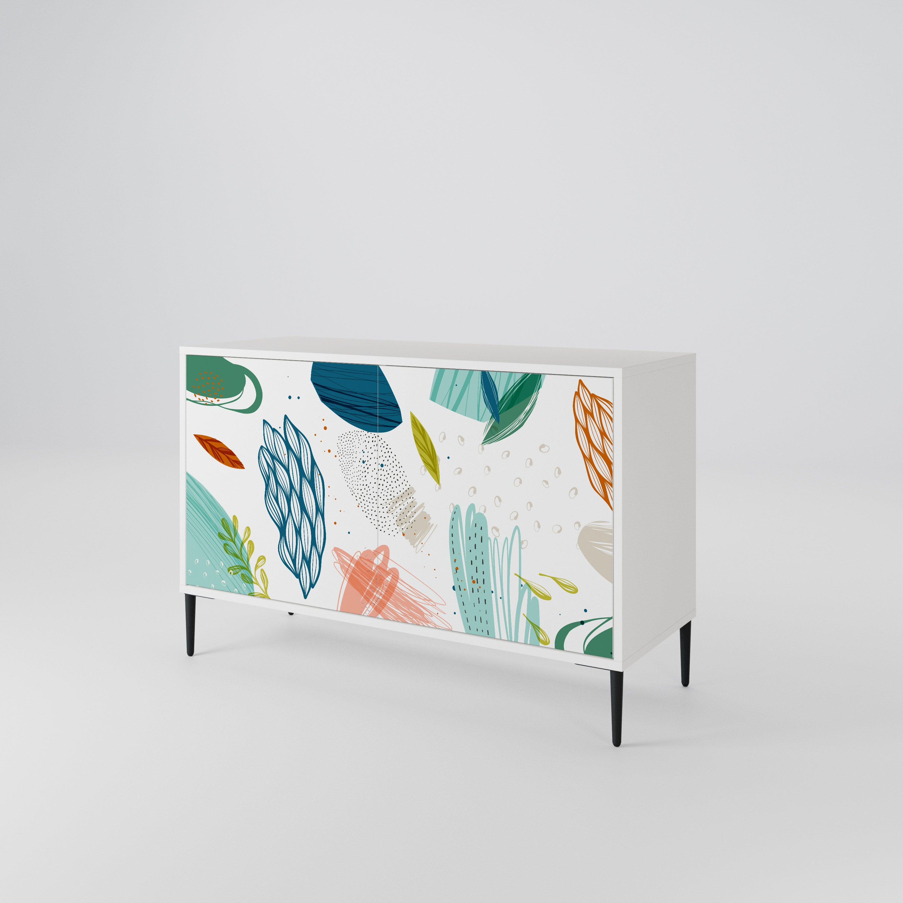BOTANICAL HURRICANE 2-Door Sideboard