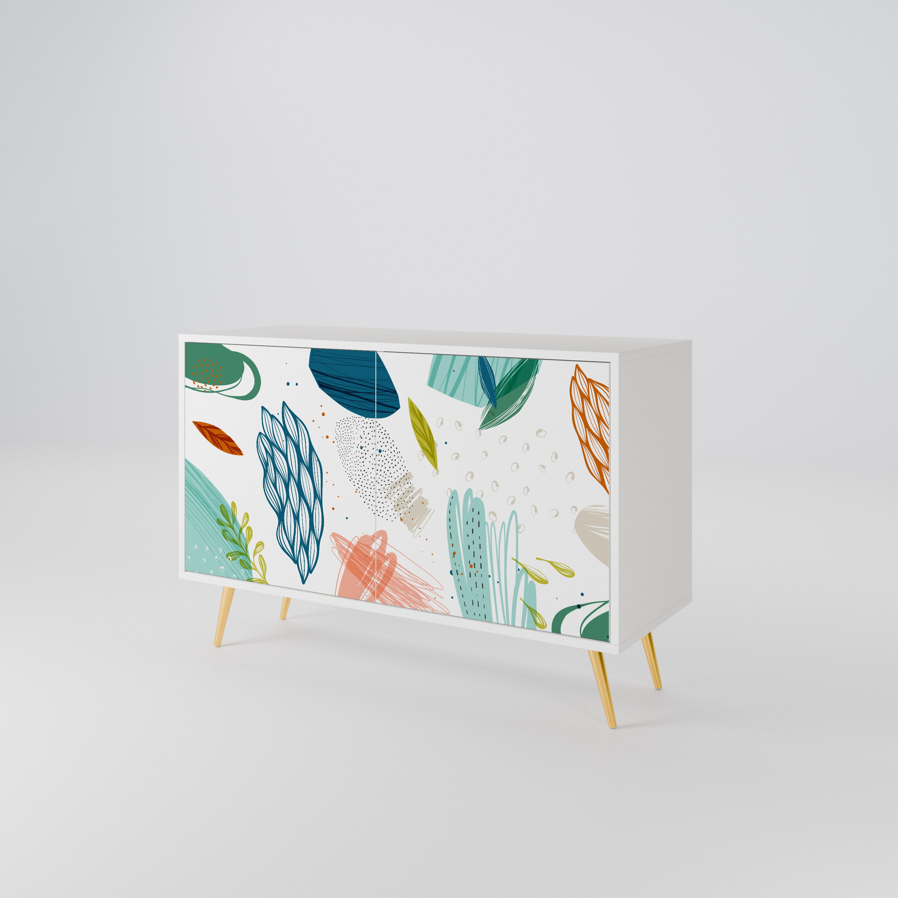 BOTANICAL HURRICANE 2-Door Sideboard