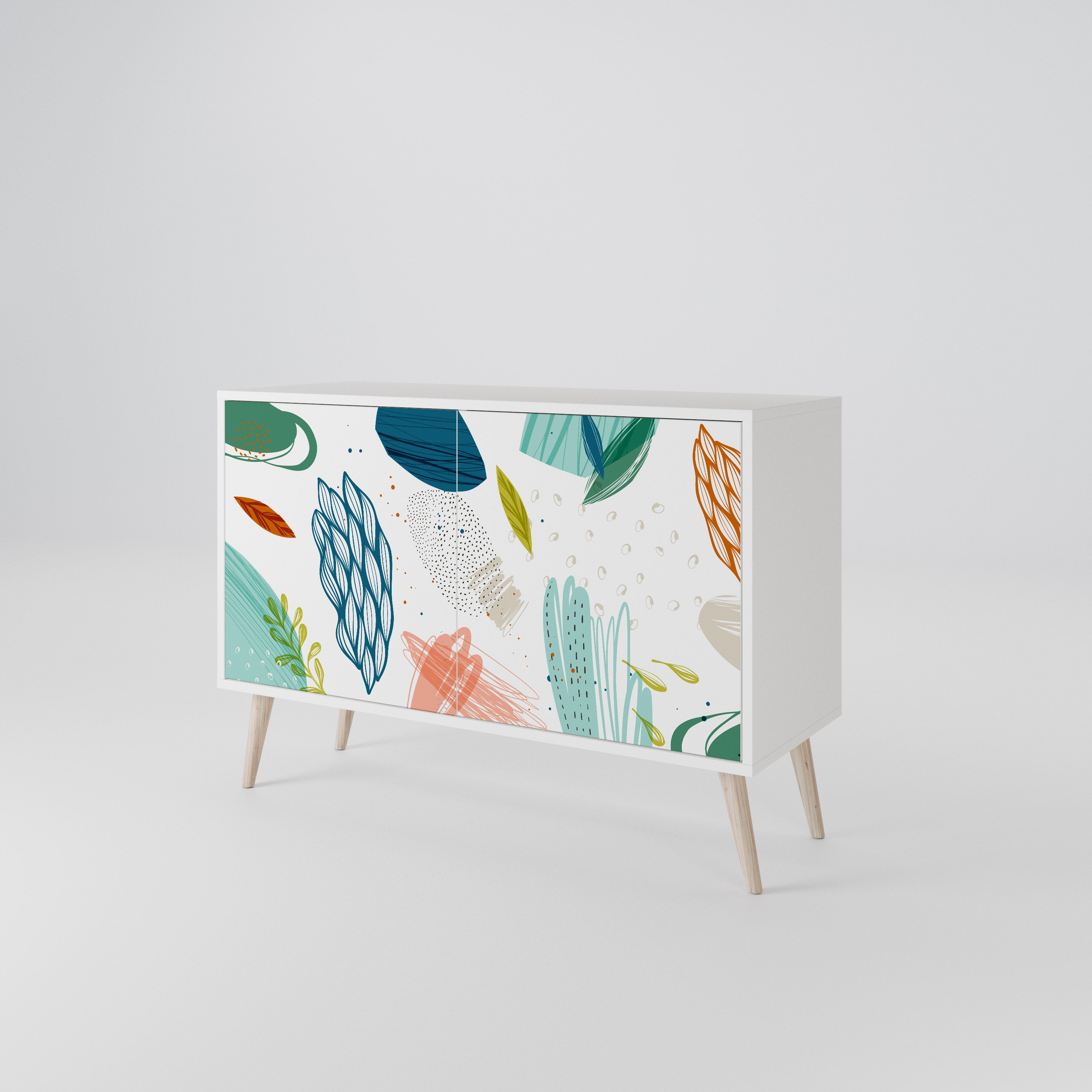 BOTANICAL HURRICANE 2-Door Sideboard