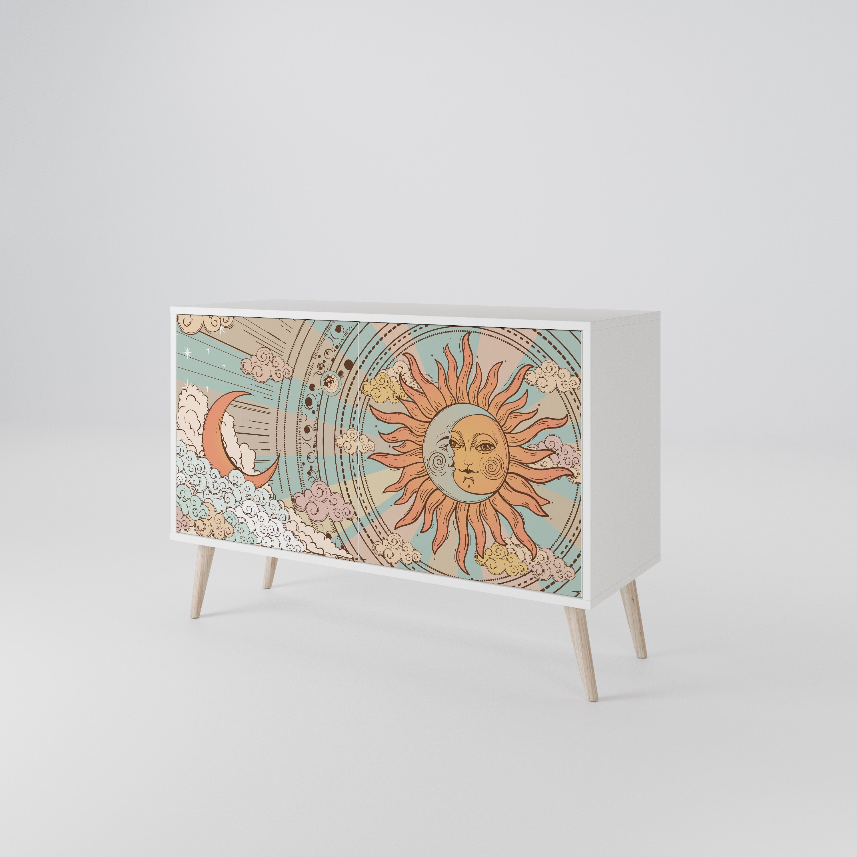 MYSTICAL STRUCTURE 2-Door Sideboard