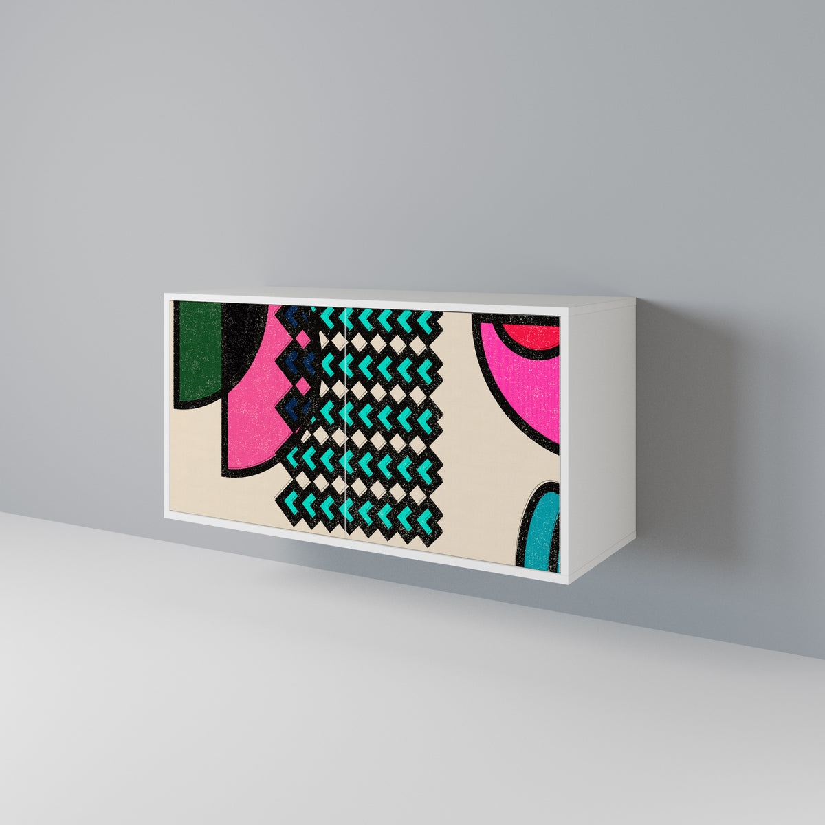 GEOMETRIC RHAPSODY 2-Door Sideboard