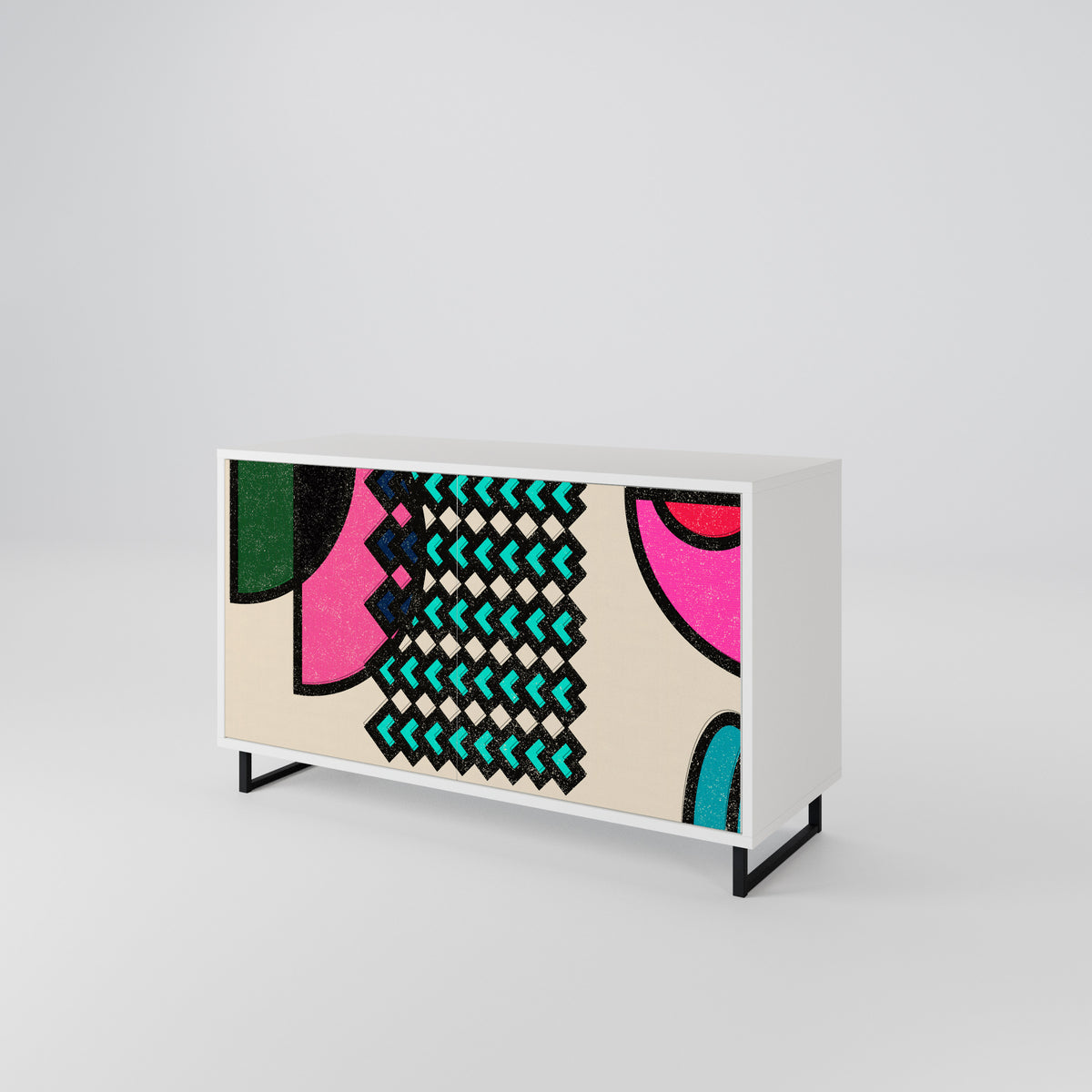 GEOMETRIC RHAPSODY 2-Door Sideboard