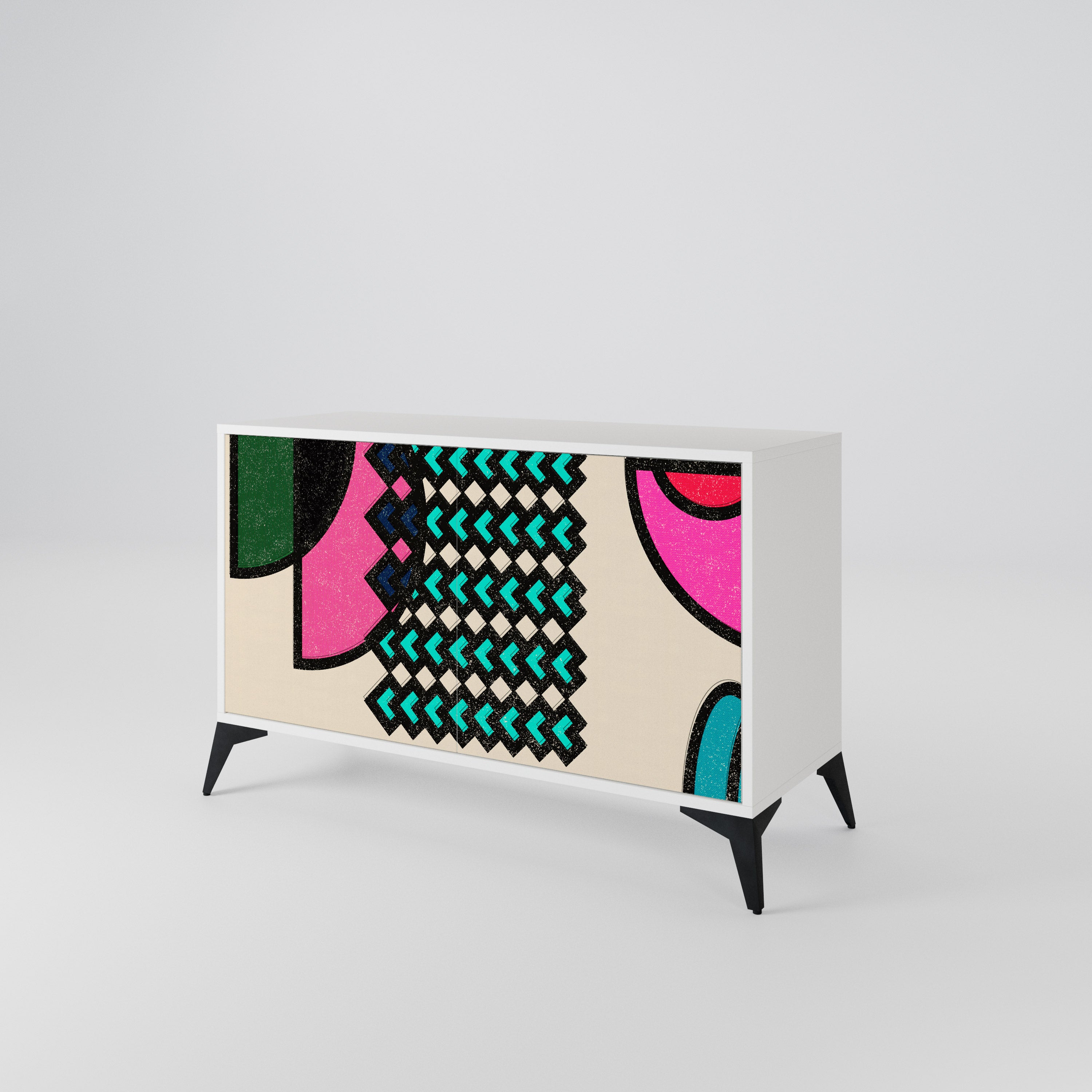 GEOMETRIC RHAPSODY 2-Door Sideboard
