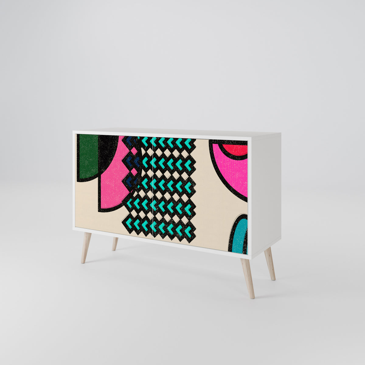 GEOMETRIC RHAPSODY 2-Door Sideboard