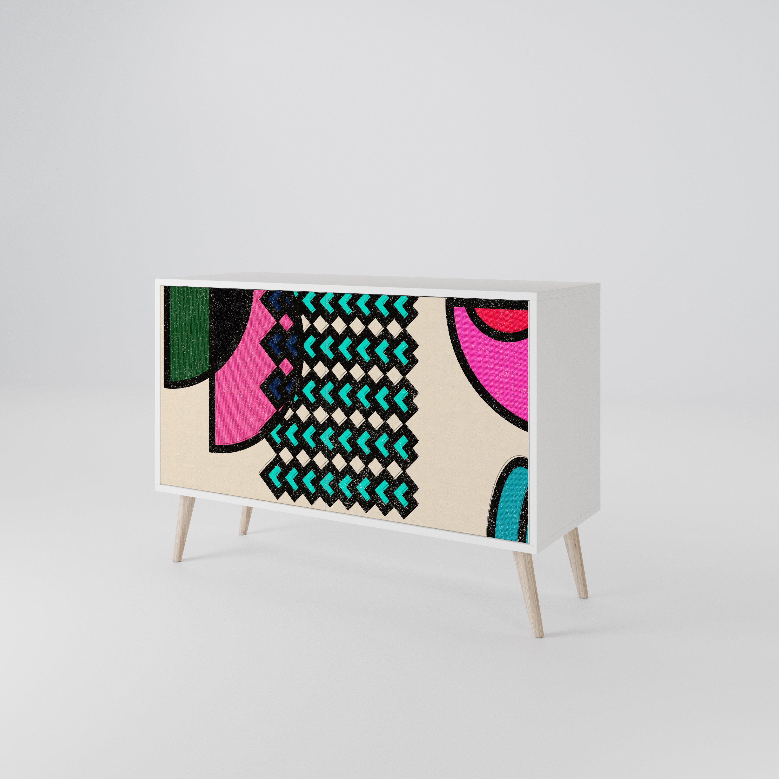 GEOMETRIC RHAPSODY 2-Door Sideboard