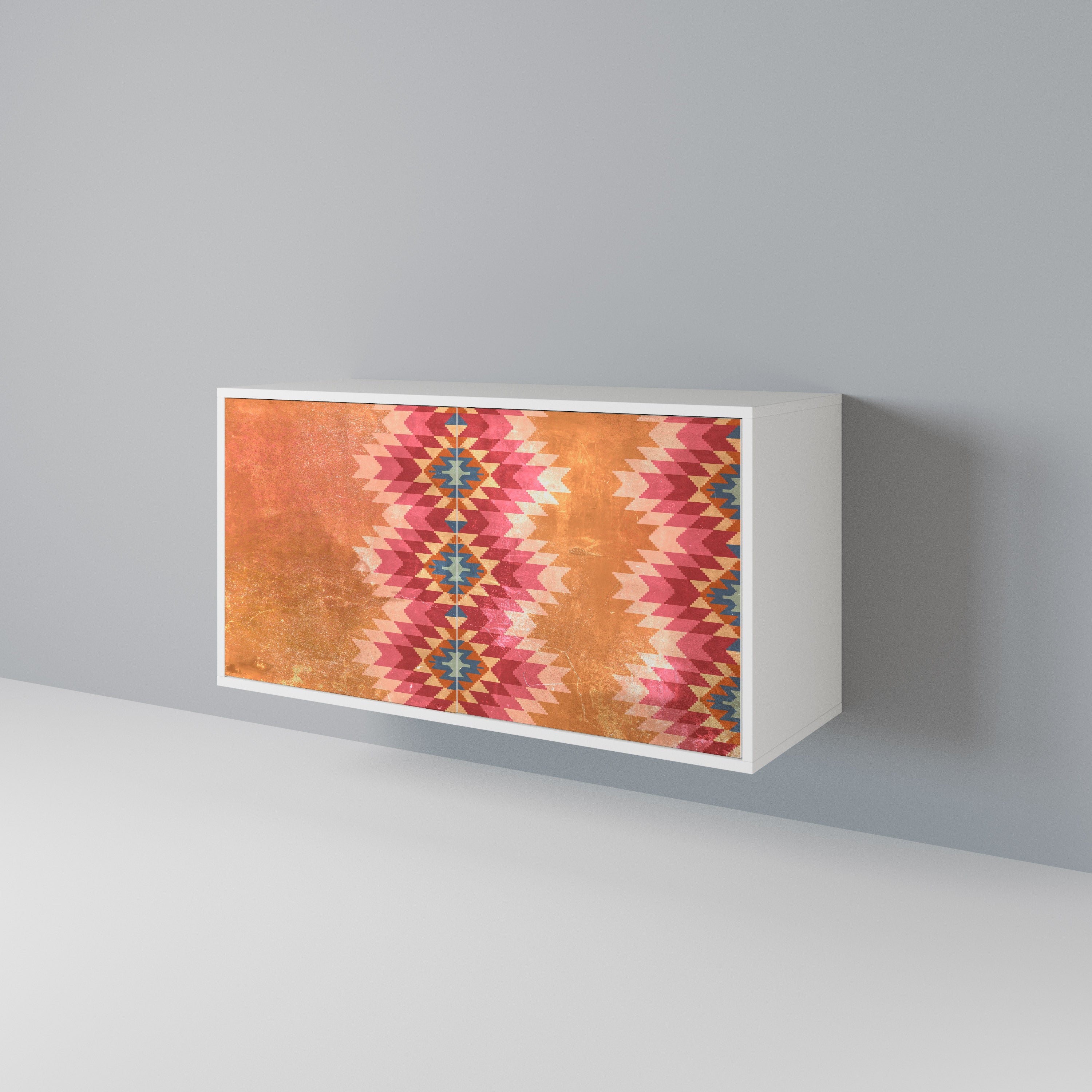 INDIAN FOLK 2-Door Sideboard