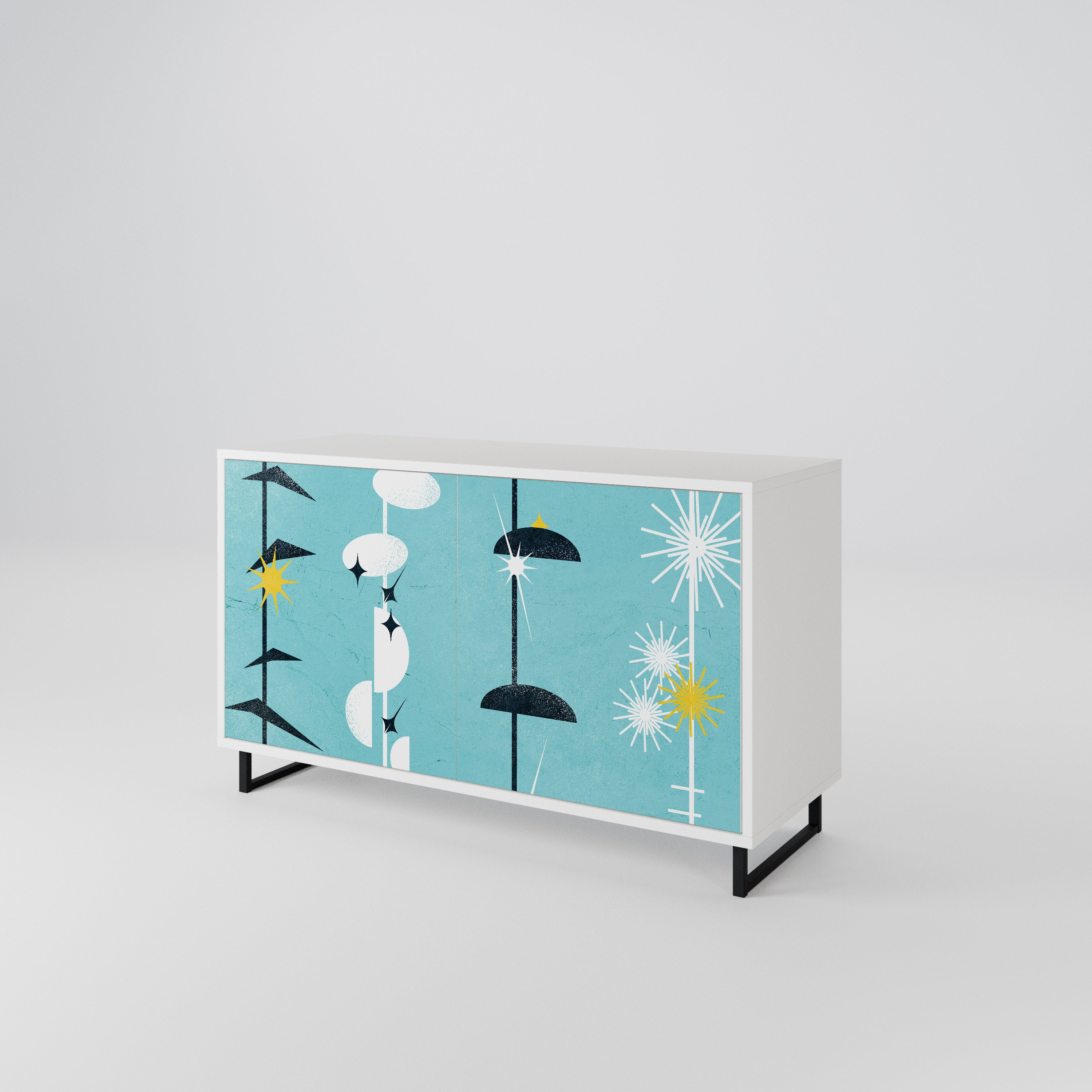 PATHS TO HAPPINESS 2-Door Sideboard